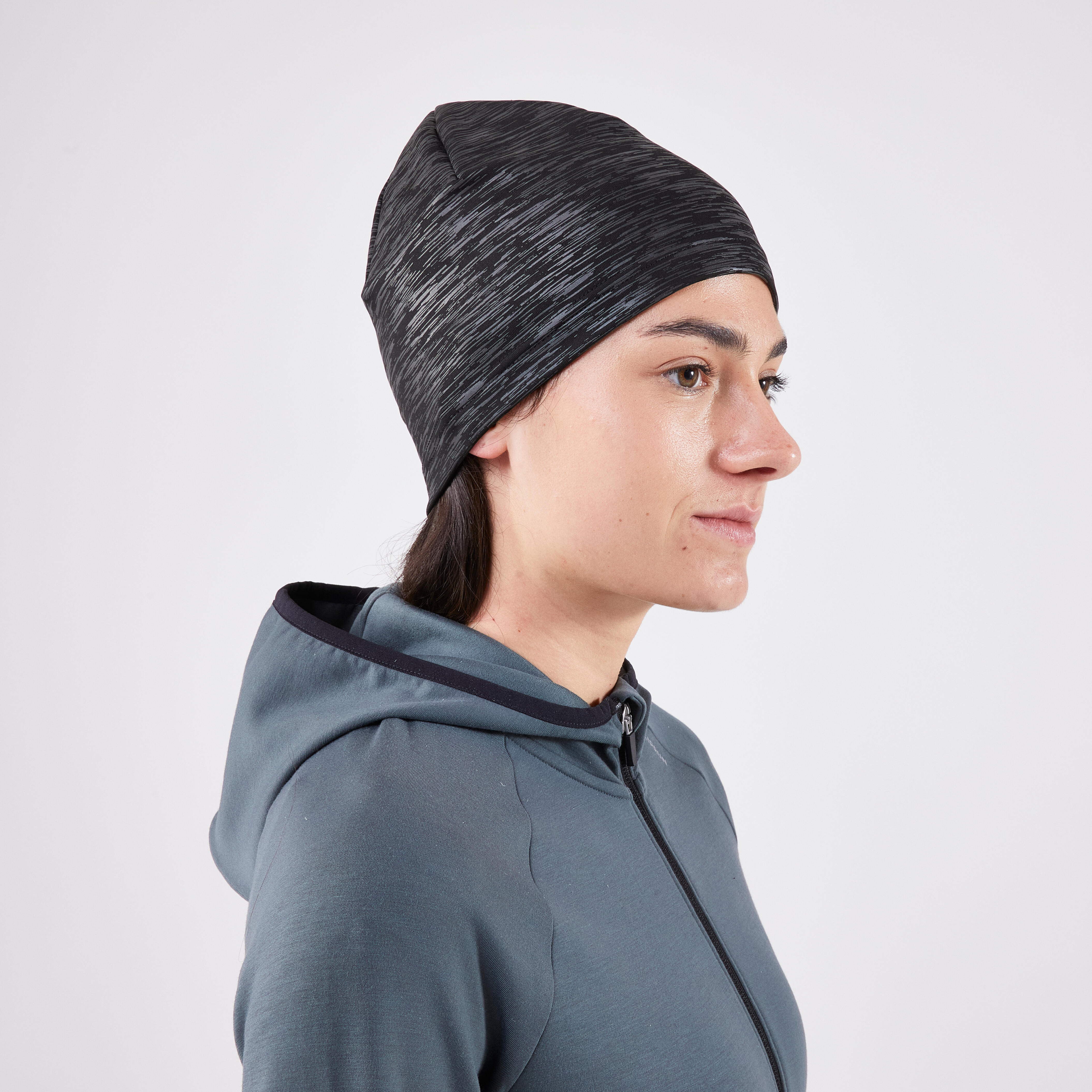 Warm Running Hat - Warm+ Grey/Graph - KIPRUN