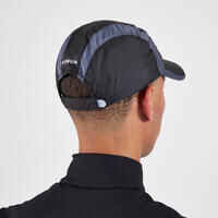 Men Women KIPRUN Running Adjustable Rain Cap - Black