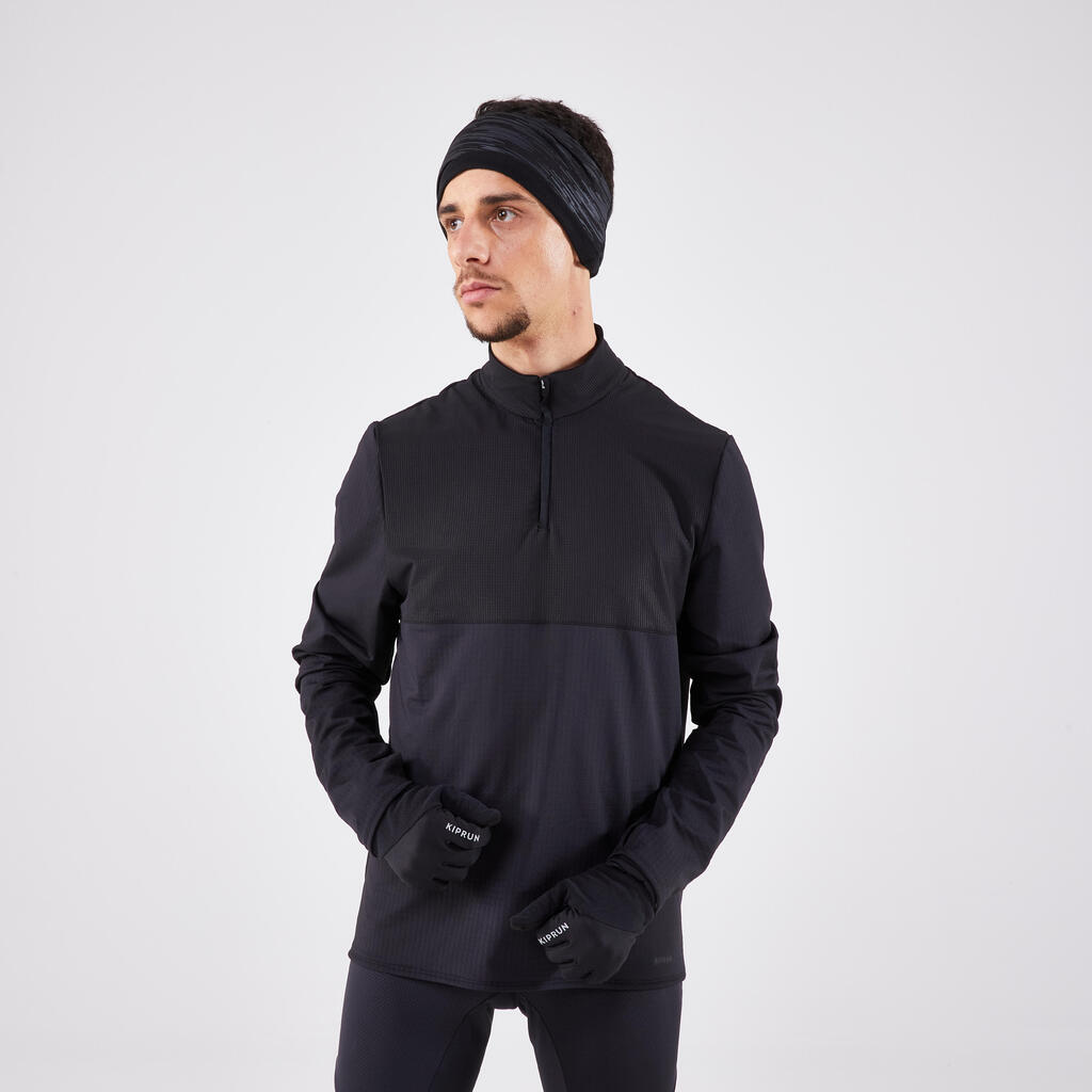 Rukavice za trčanje za odrasle-KIPRUN Evolutiv V2-crne