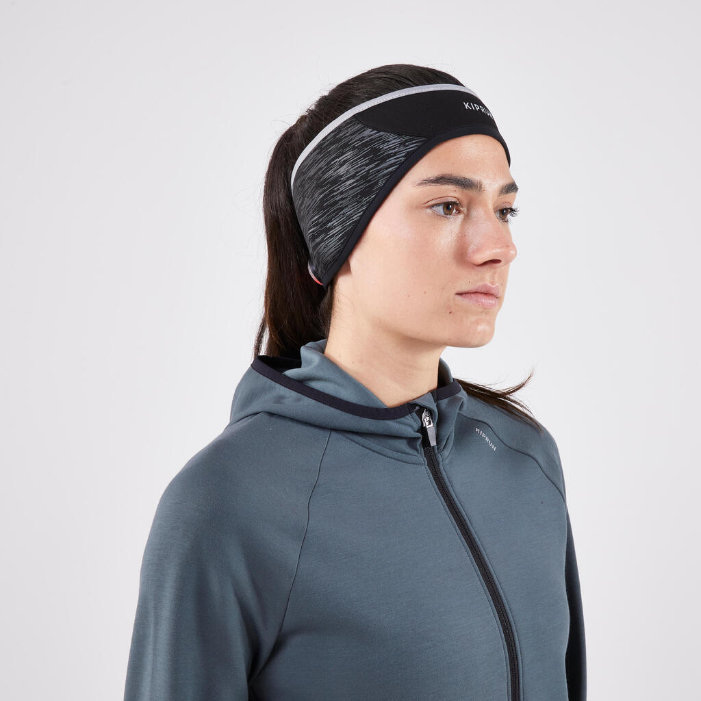 KIPRUN Warm + Unisex Running Headband - Yellow fl