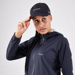 Adult Running Cap - KIPRUN Water Repellent 5 Panels - Black