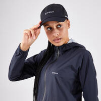 Casquette de running pluie Homme Femme - KIPRUN déperlante 5 panel noir