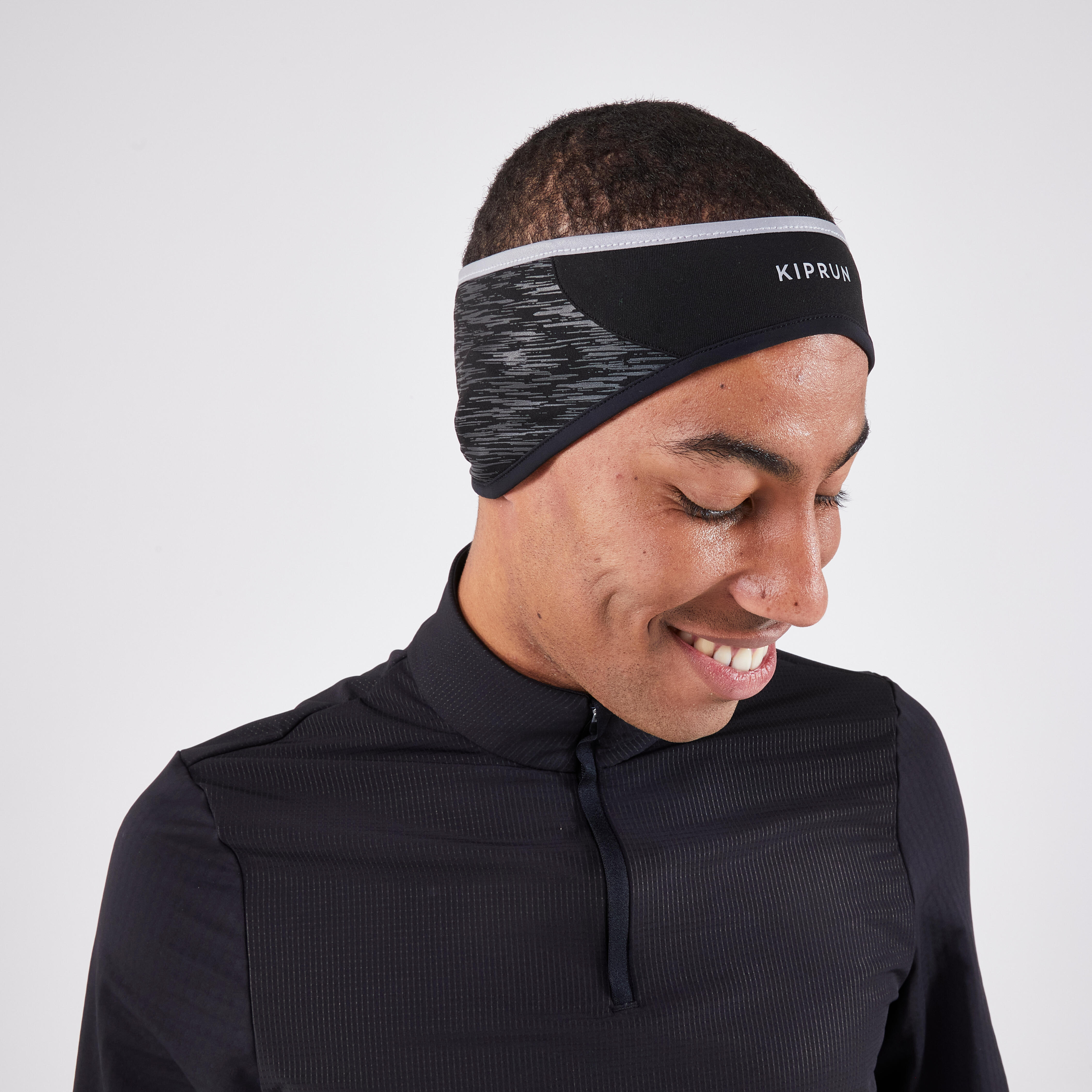Running Headband - Warm+ Black - KIPRUN