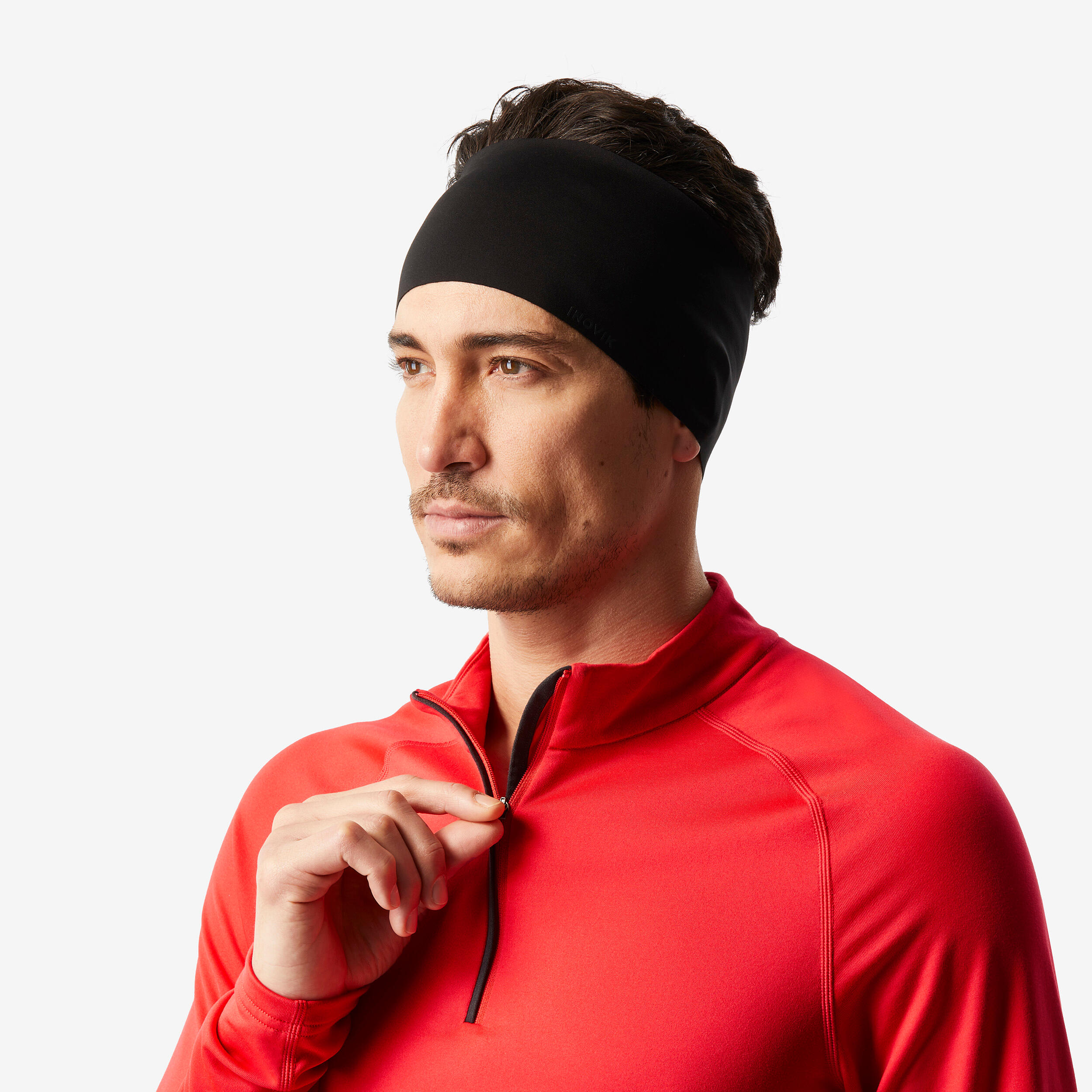 PRIMERA CAPA DE SKI 1/2 CIERRE HOMBRE BL 500 ROJO  4/5