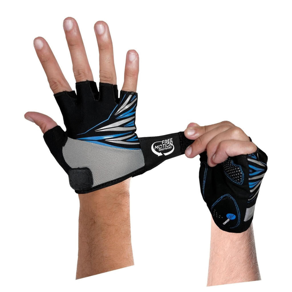 Guantes de ciclismo Bks G150 negro-azul