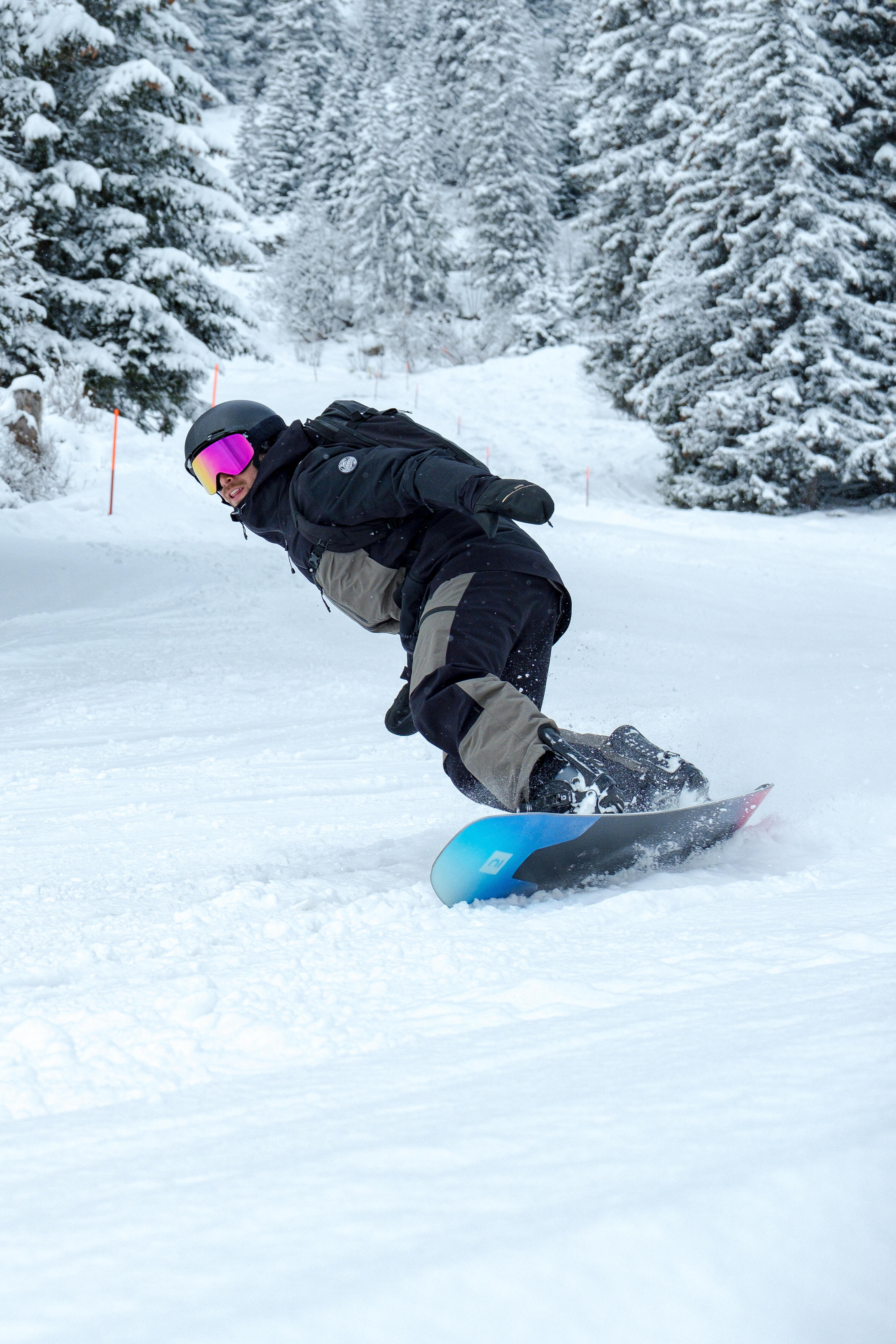 Kurtka snowboardowa męska Dreamscape SNB 500 ziprotect 12/16