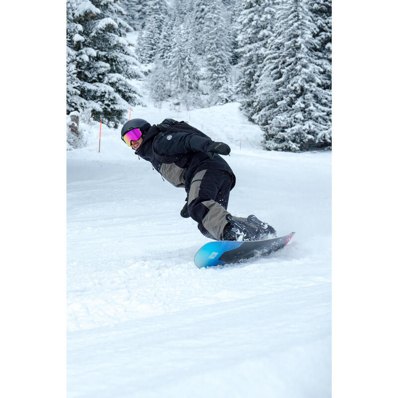 Pánská snowboardová bunda SNB 500 Ziprotec