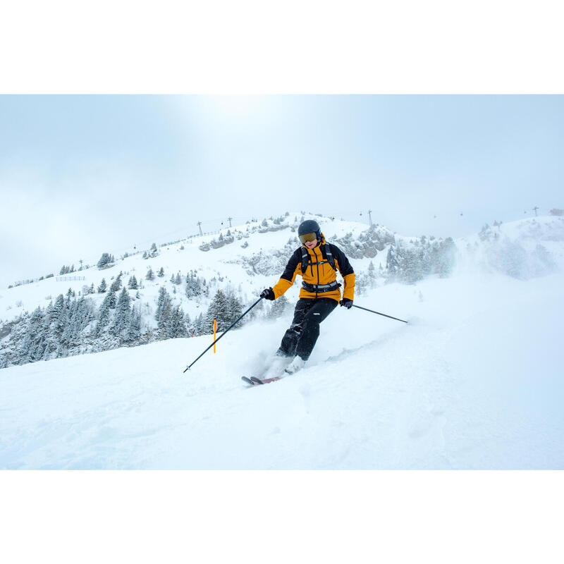 Férfi sí/snowboardnadrág, hőtartó 100-as