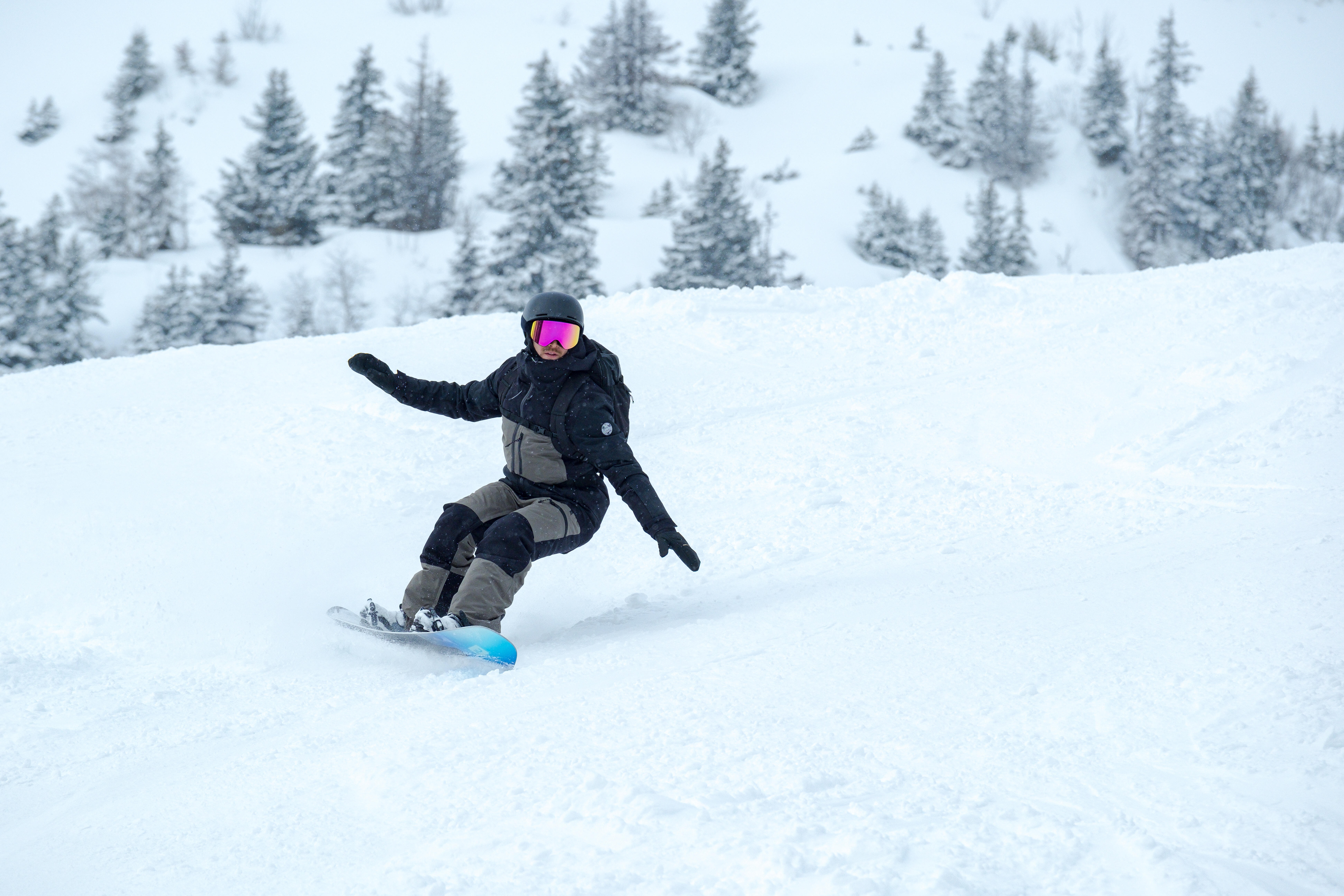 Men’s Warm Waterproof Snowboard Pants - SNB 500 - DREAMSCAPE