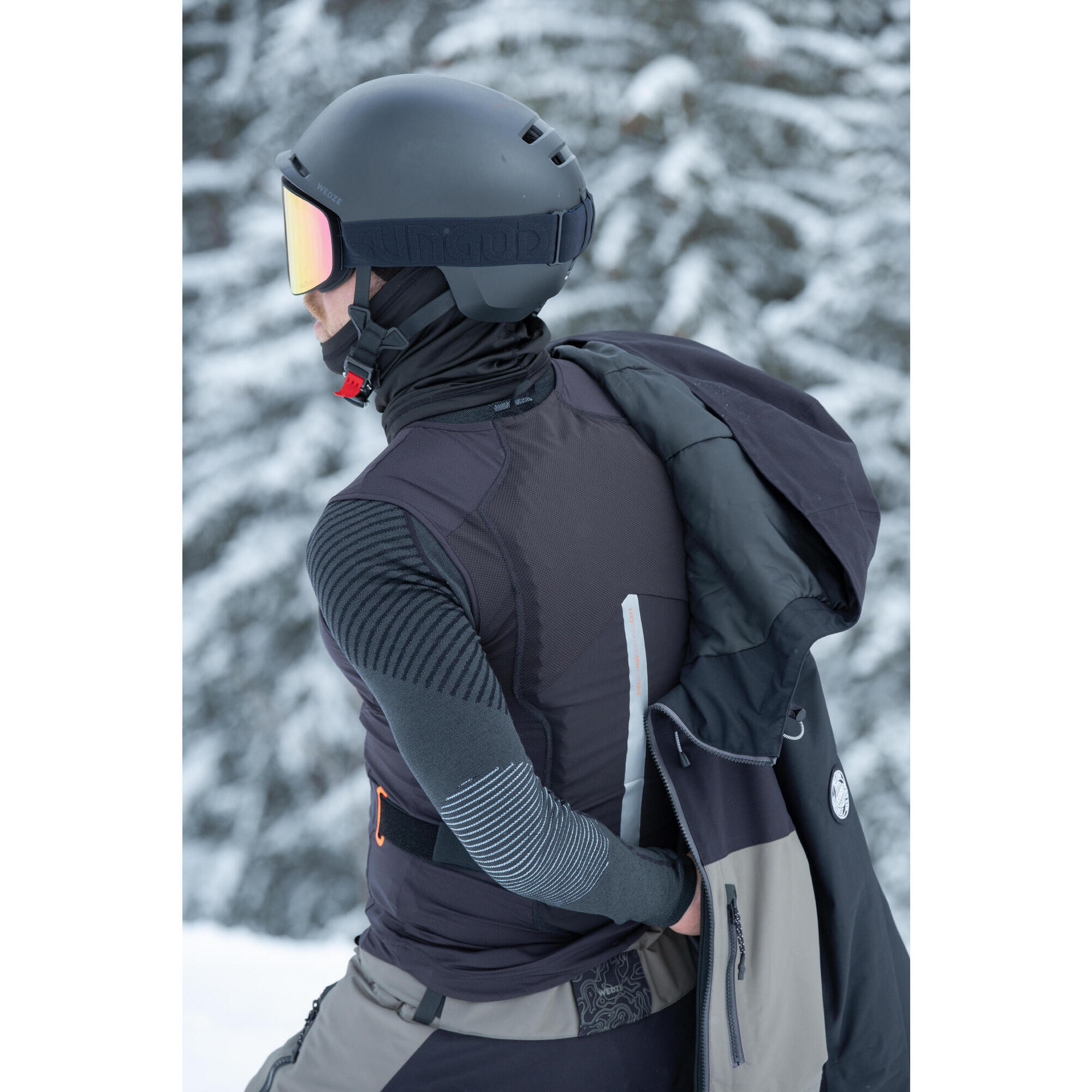 Gilet protection vtt decathlon hotsell