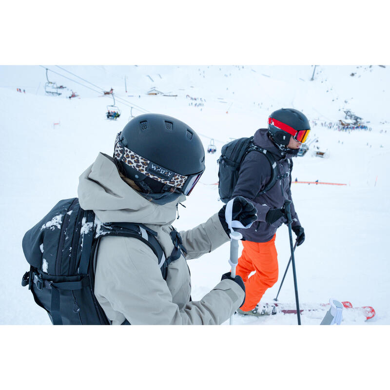 Masque de ski beau temps interchangeable adulte et enfant, g 900 c hd, panthère