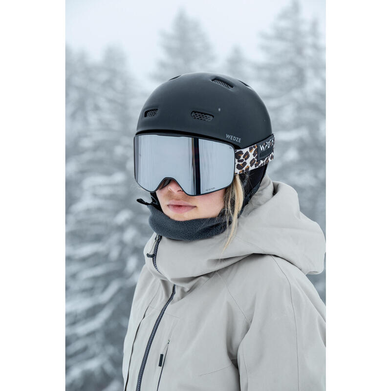 Masque de ski beau temps interchangeable adulte et enfant, g 900 c hd, panthère