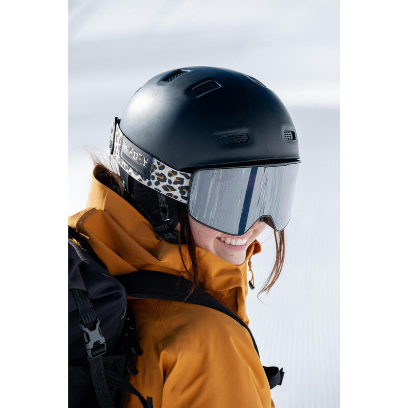 Skihelm snowboardhelm volwassenen en kinderen H-FS 300 zwart