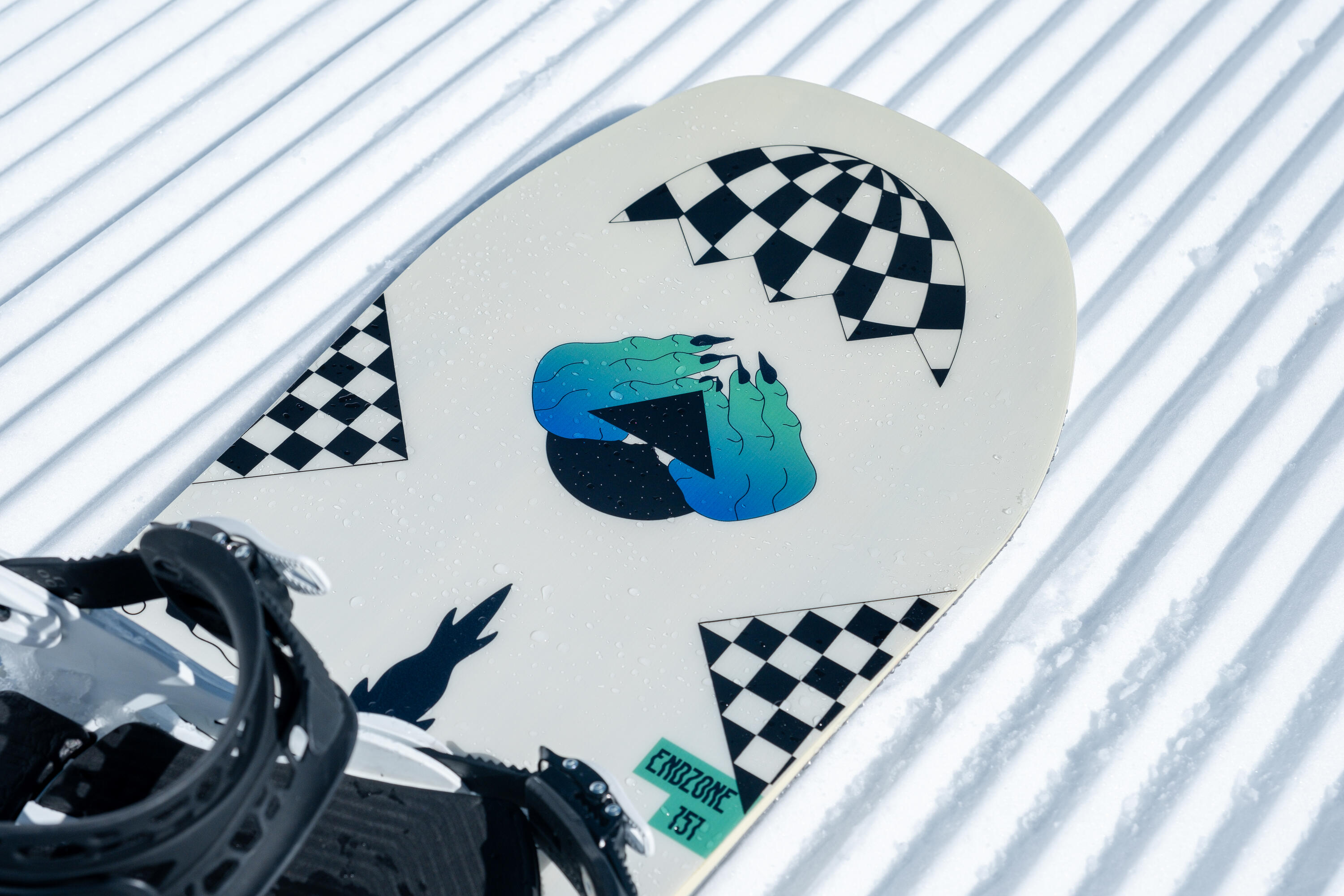Prancha de snowboard Freestyle e All Mountain, ENDZONE 500 Q Caillat 18/19