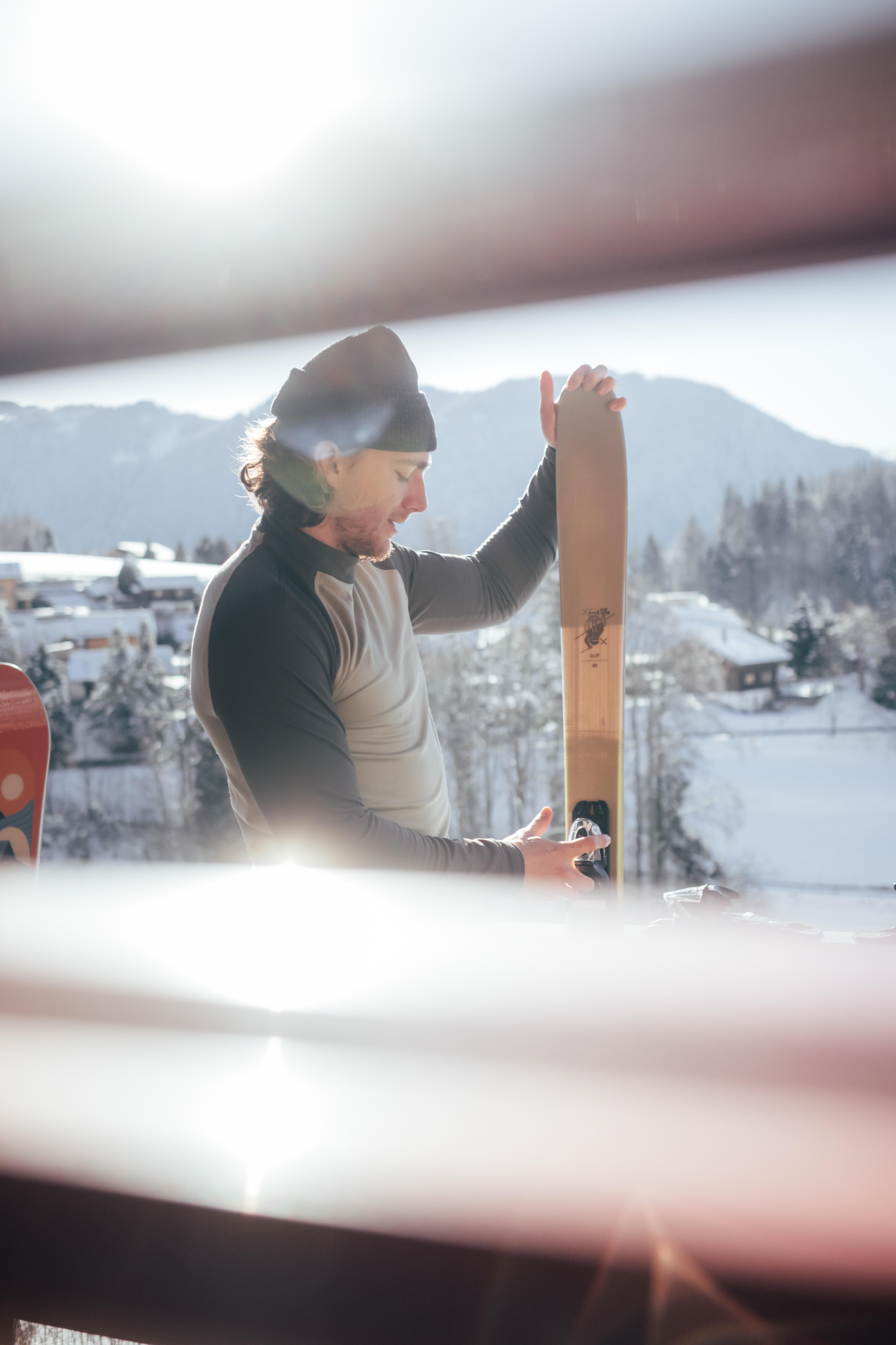 Couche de base de ski chaude et respirante homme, BL 500 Haut - WEDZE
