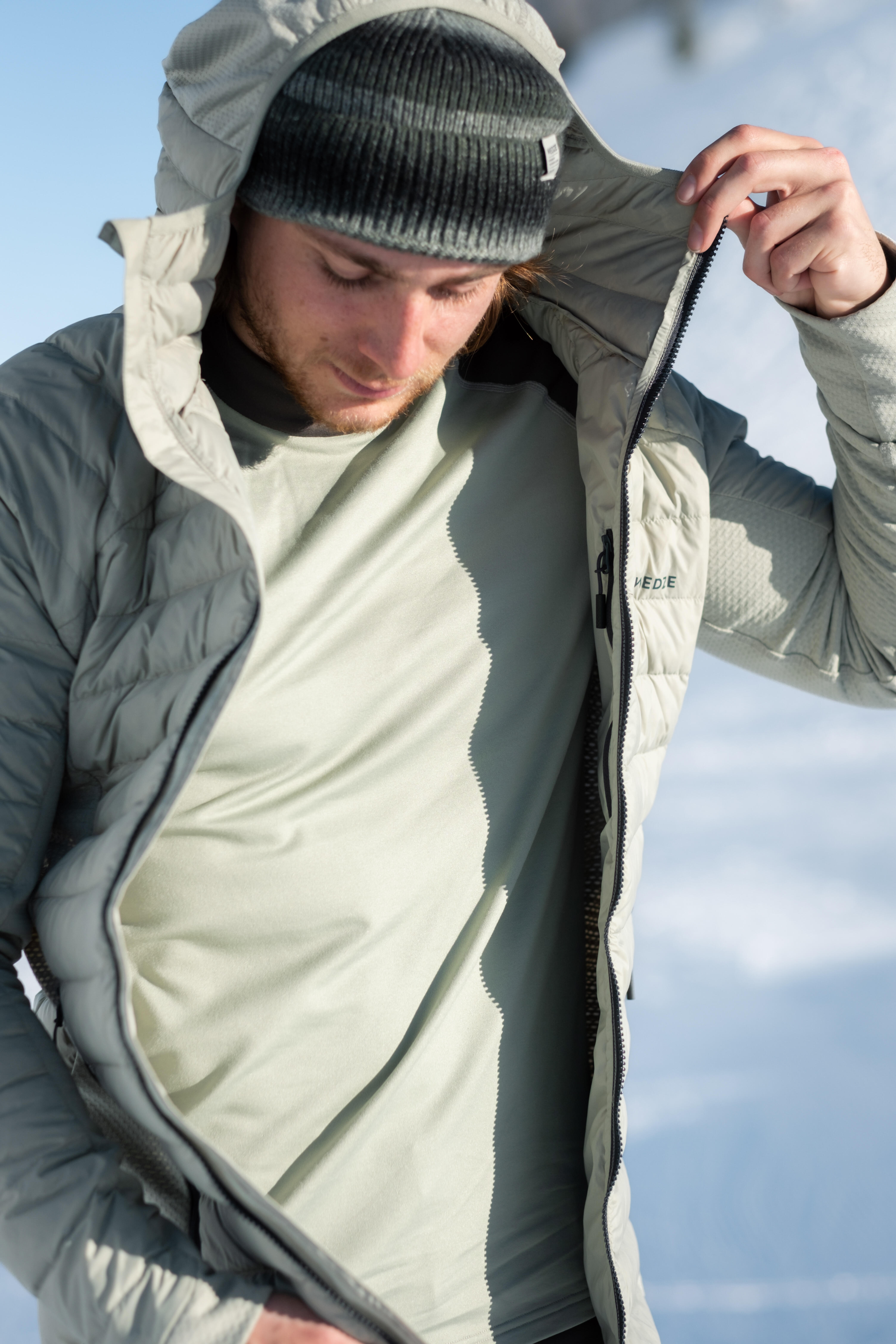 Couche de base de ski chaude et respirante homme, BL 500 Haut - WEDZE