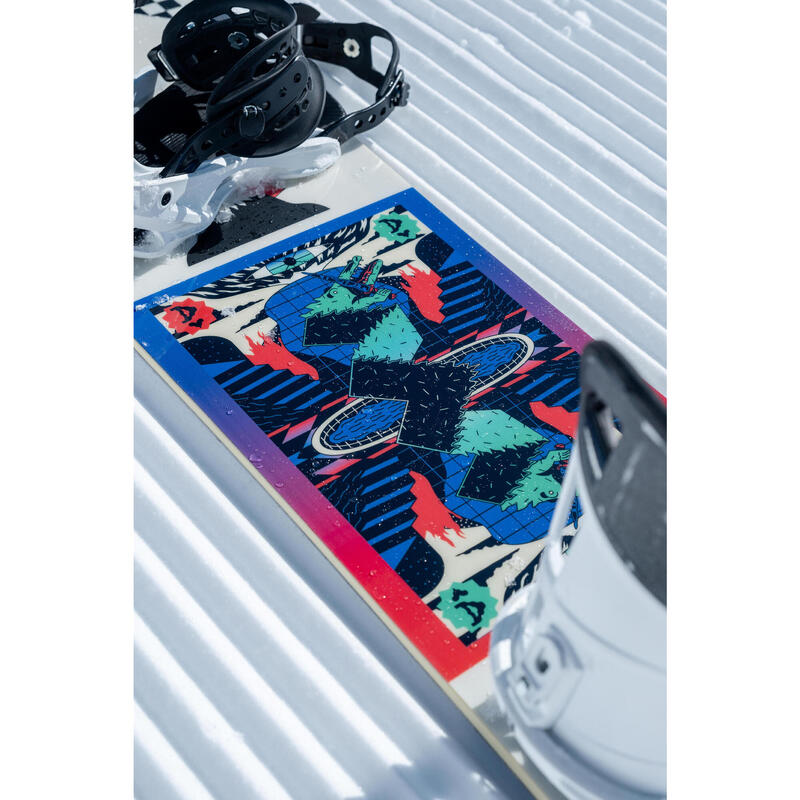 Planche de snowboard freestyle & all mountain, Endzone 500 Q Caillat