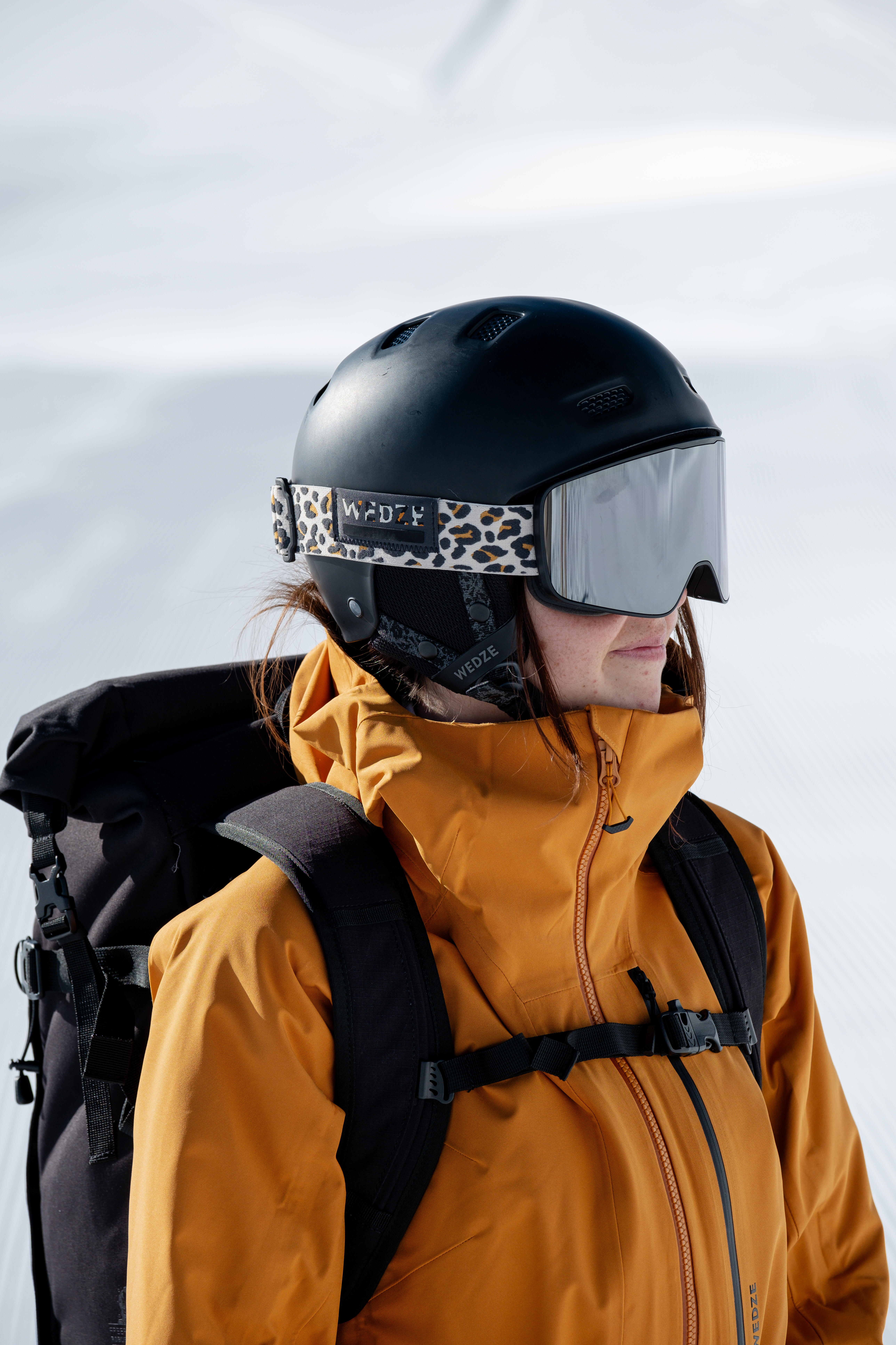 Fine Weather Interchangeable Ski Goggles, G 900 C HD - WEDZE