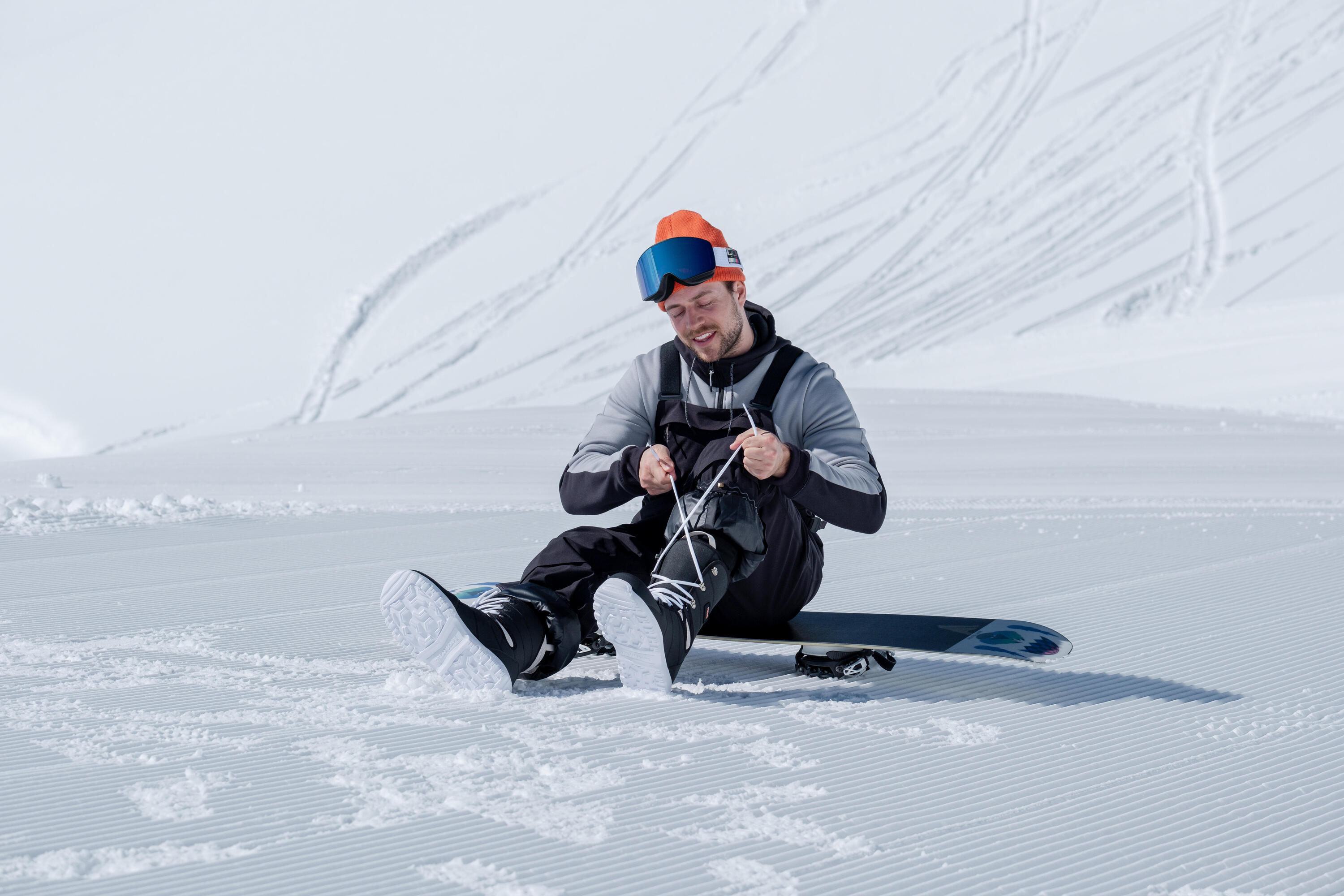 Snowboard-Boots flexibel und bequem Herren, SNB100 schwarz 14/15