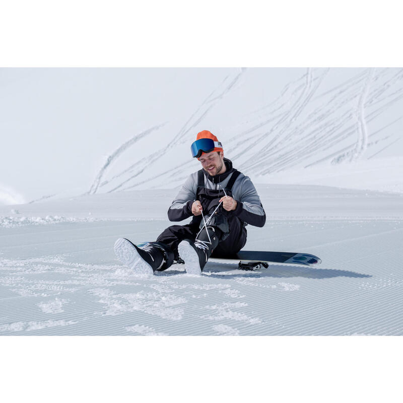 Boots de snowboard flexibili și confortabili SNB 100 Negru Bărbați