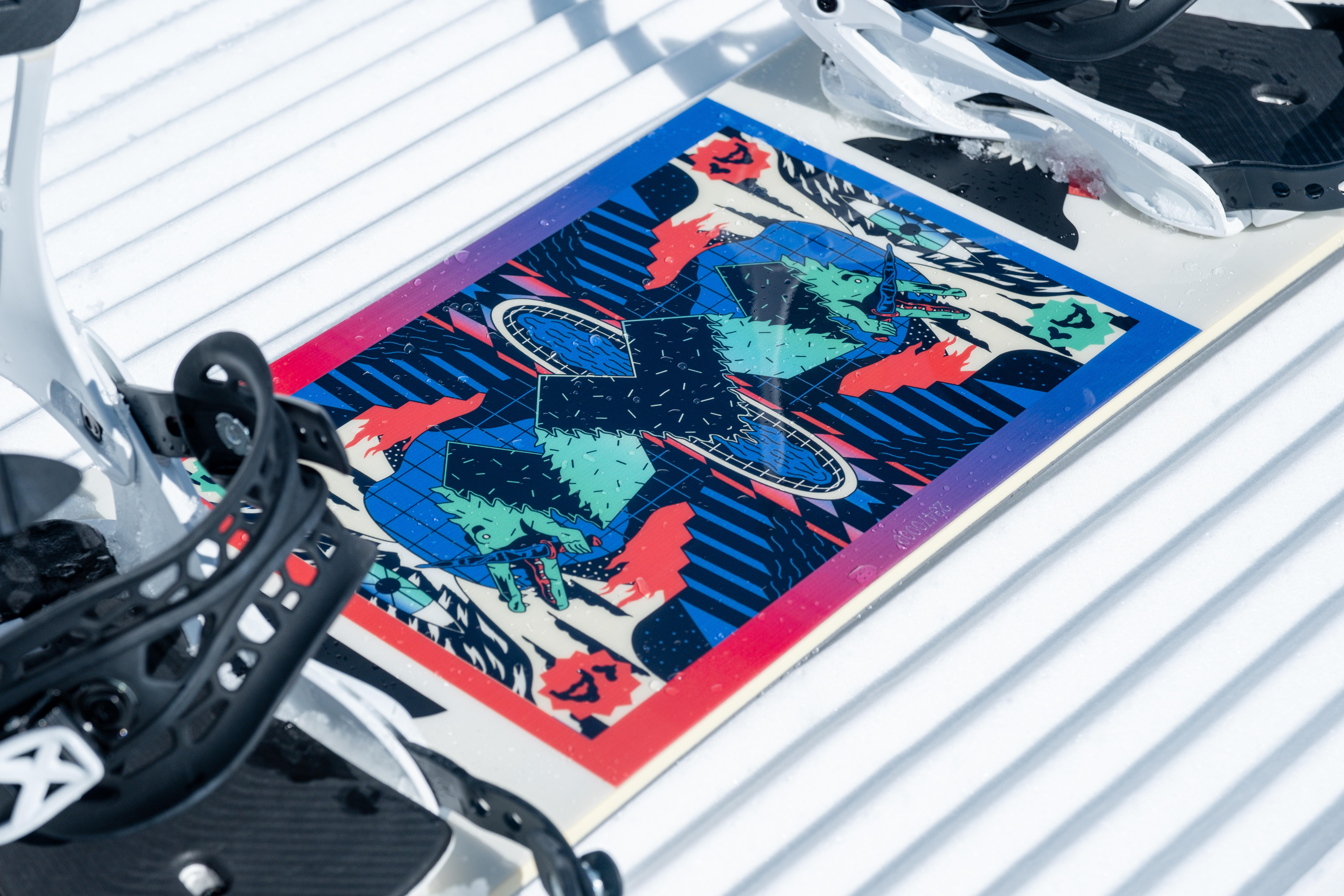 Men's Freestyle & All-Mountain Snowboard - Endzone 500 - DREAMSCAPE