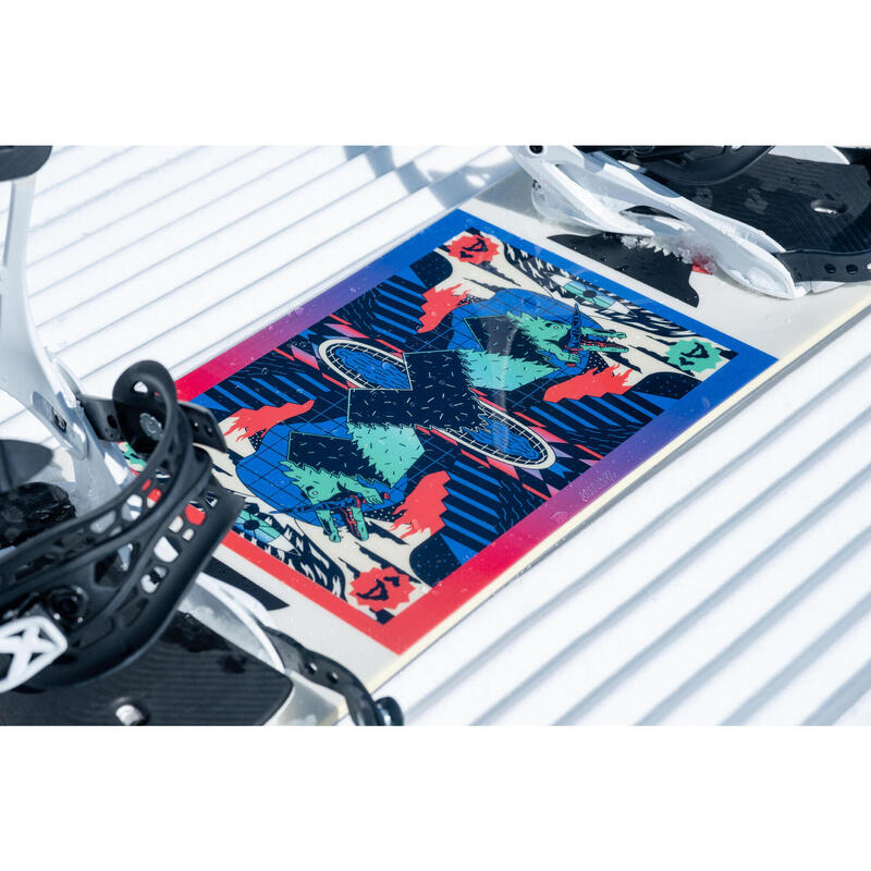 Planche de snowboard freestyle & all mountain, Endzone 500 Q Caillat