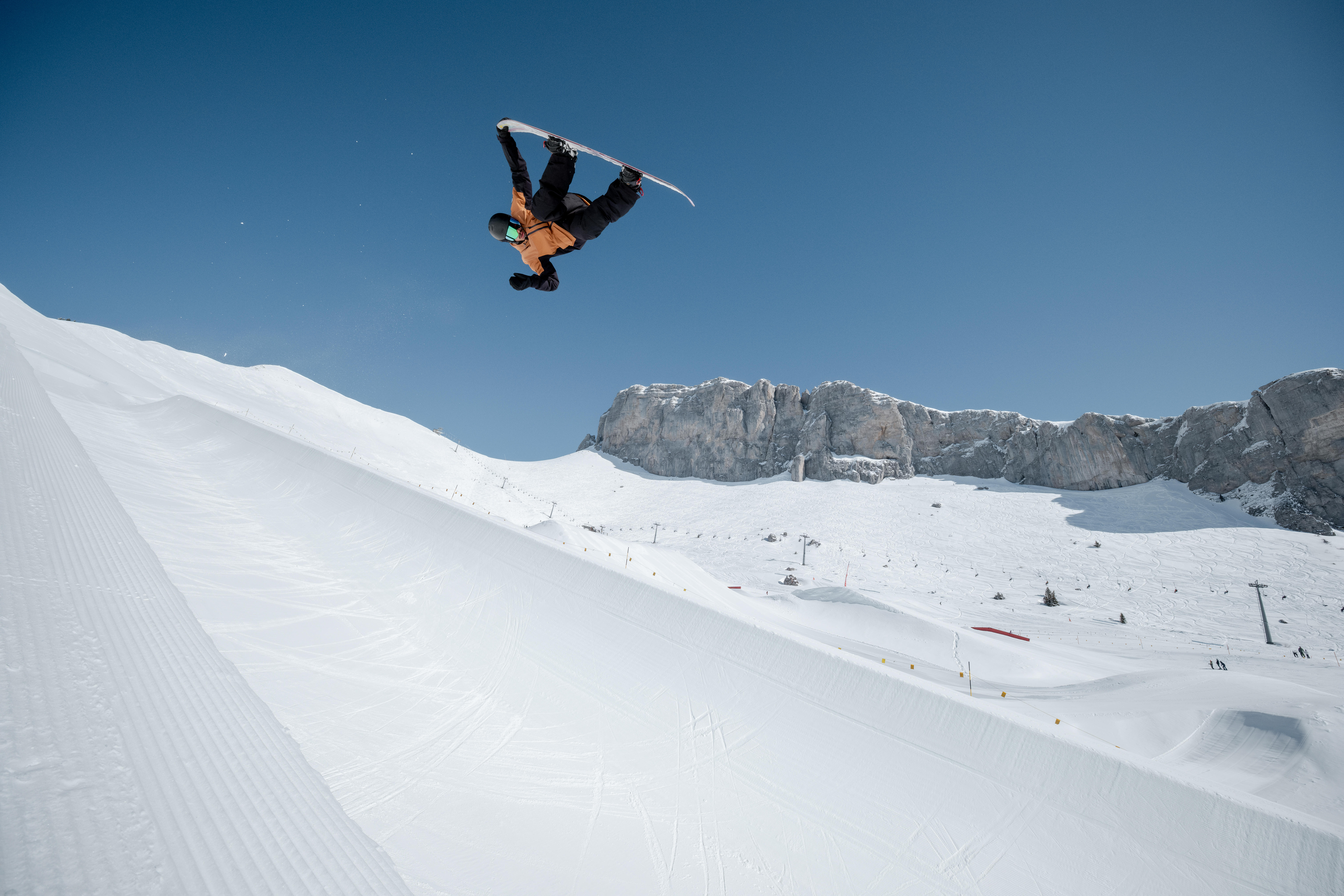 Manteau de planche à neige chaude et résistante homme - SNB 500 - DREAMSCAPE