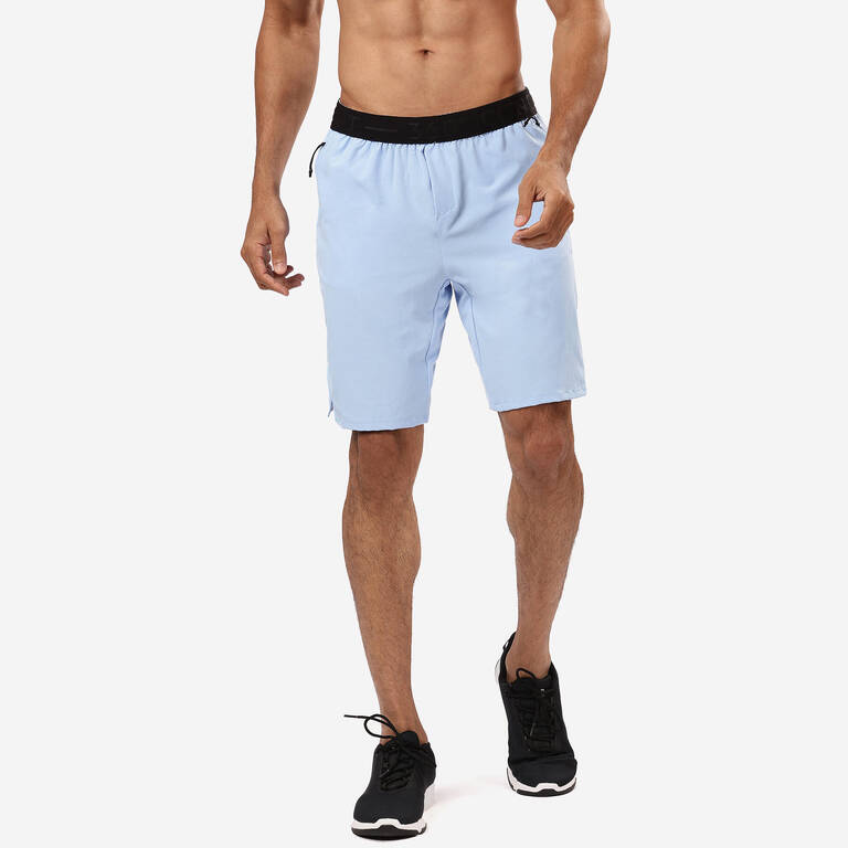 Men's Breathable Performance Cross Training Shorts with Zipped Pockets