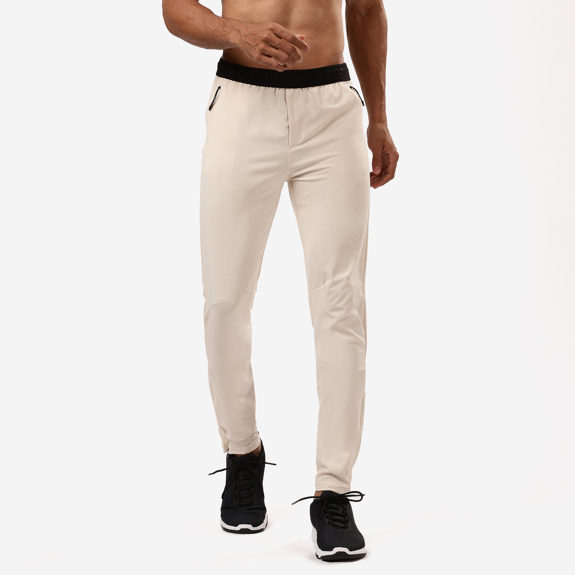 Men's Fitness Breathable Slim-Fit Performance Bottoms 2/11