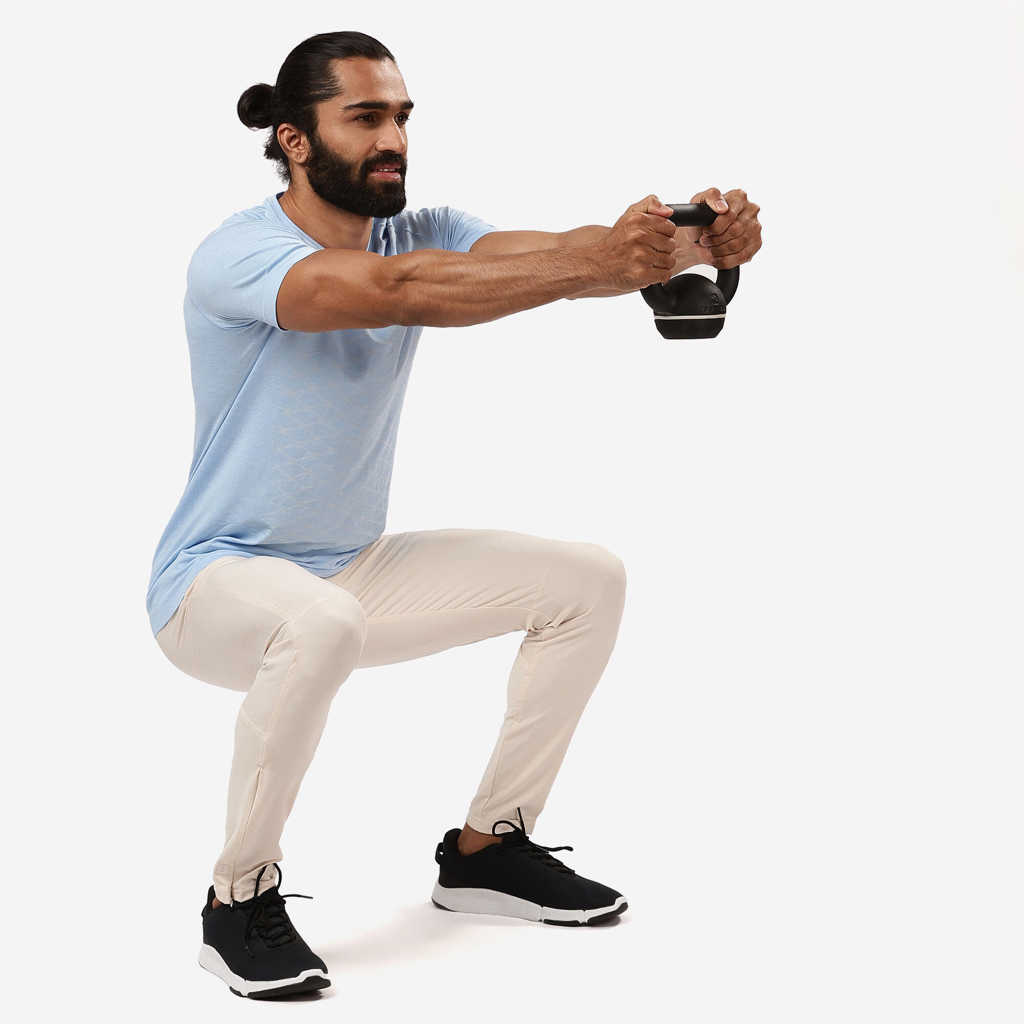 Men's Fitness Breathable Slim-Fit Performance Bottoms 5/11