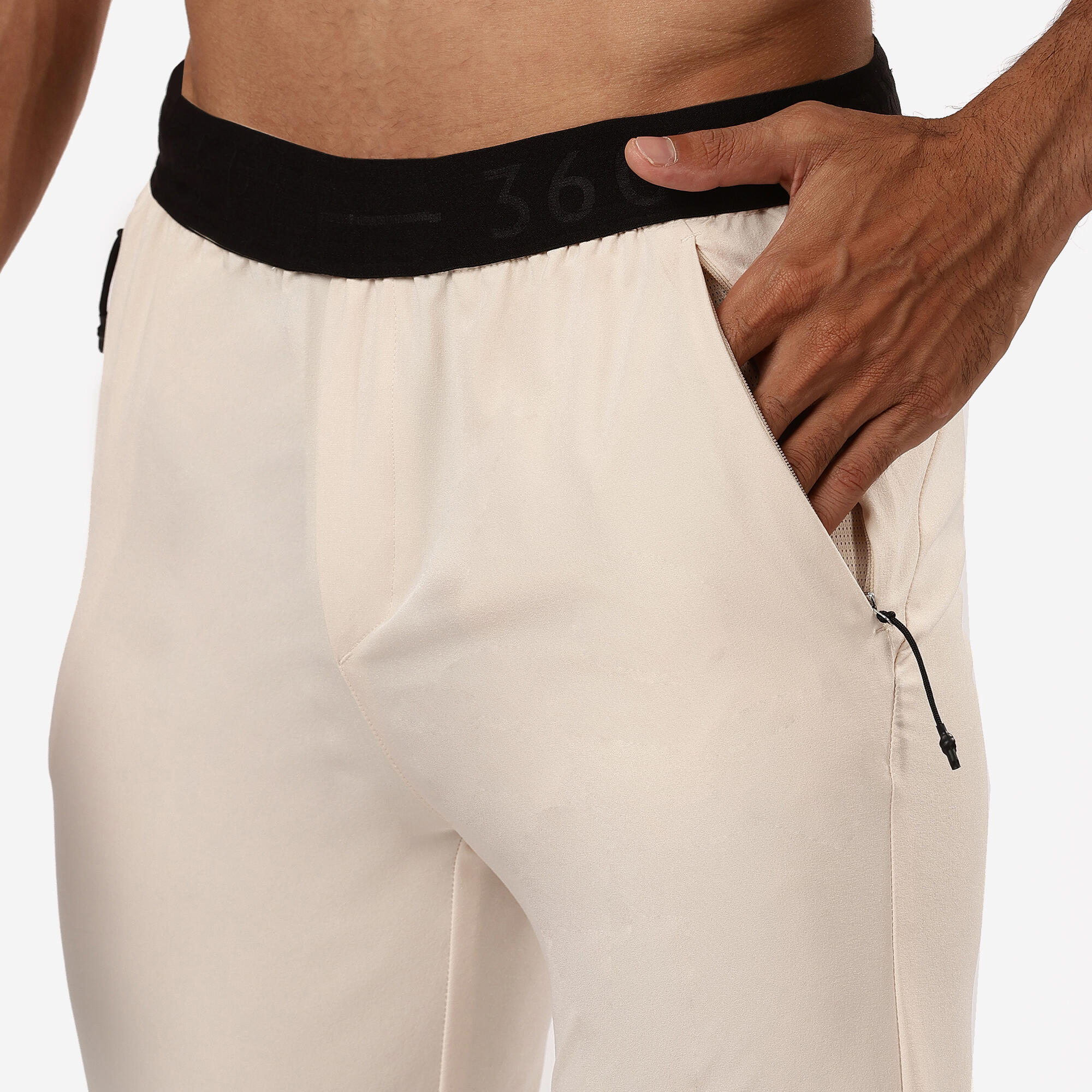 Men's Fitness Breathable Slim-Fit Performance Bottoms 7/11