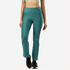 Women Gym Flare Pants – Stretchable, Quick Dry, Opaque Fabric – Cedar Green