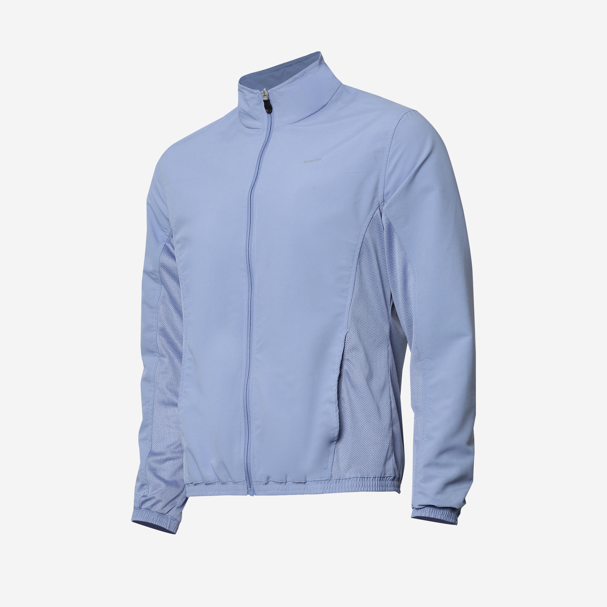 Men's Cardio Fitness Tracksuit Jacket FJA 100 - Indigo 2/8