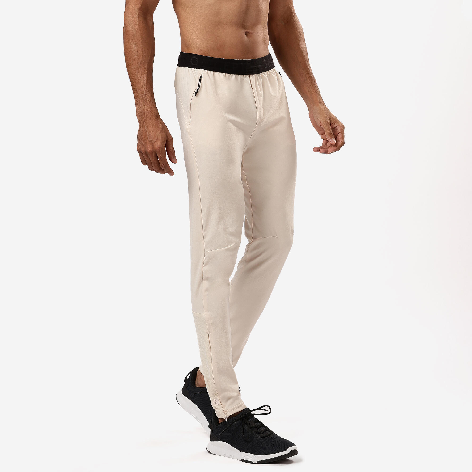 Men's Fitness Breathable Slim-Fit Performance Bottoms 10/11