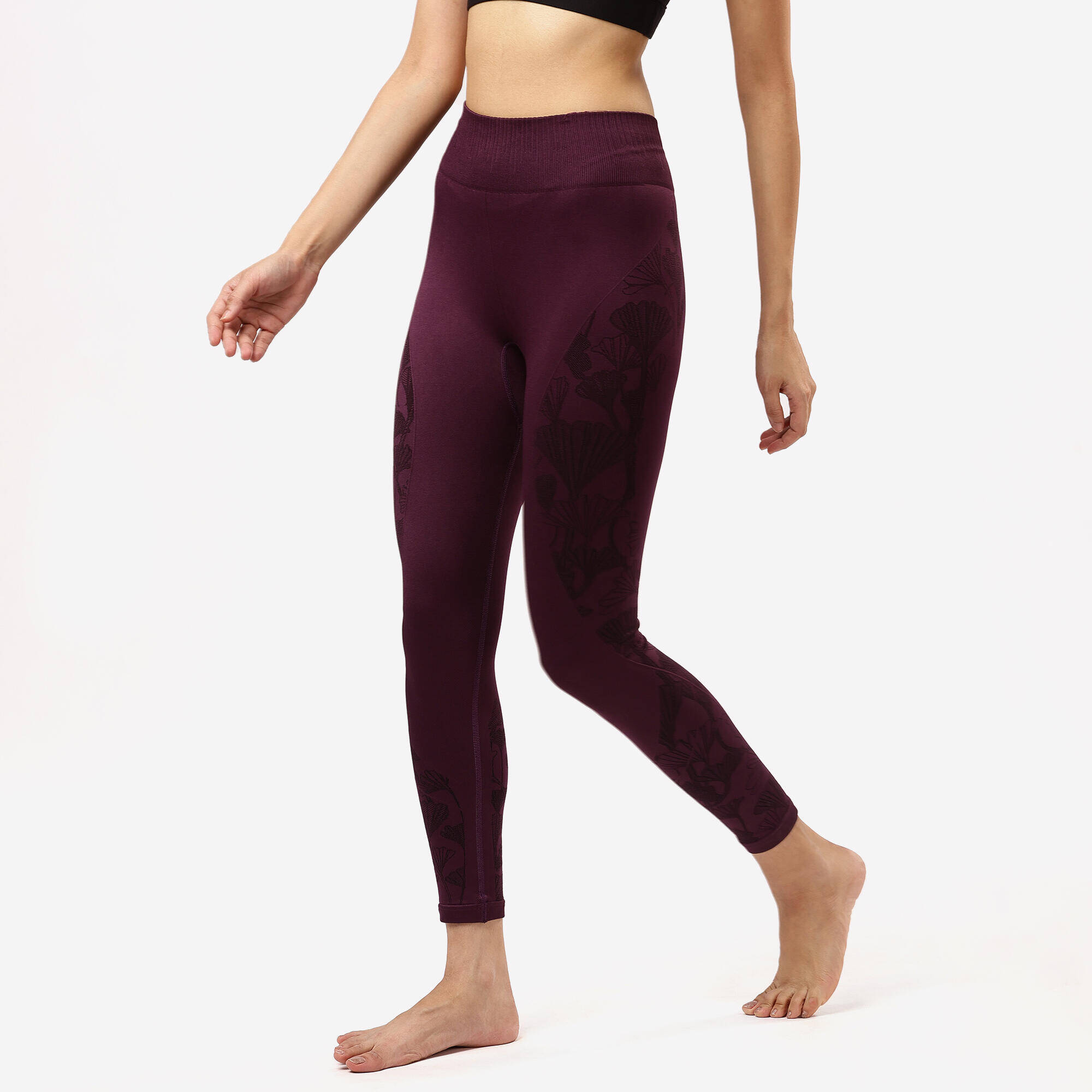 7/8 Seamless Dynamic Yoga Leggings -  1