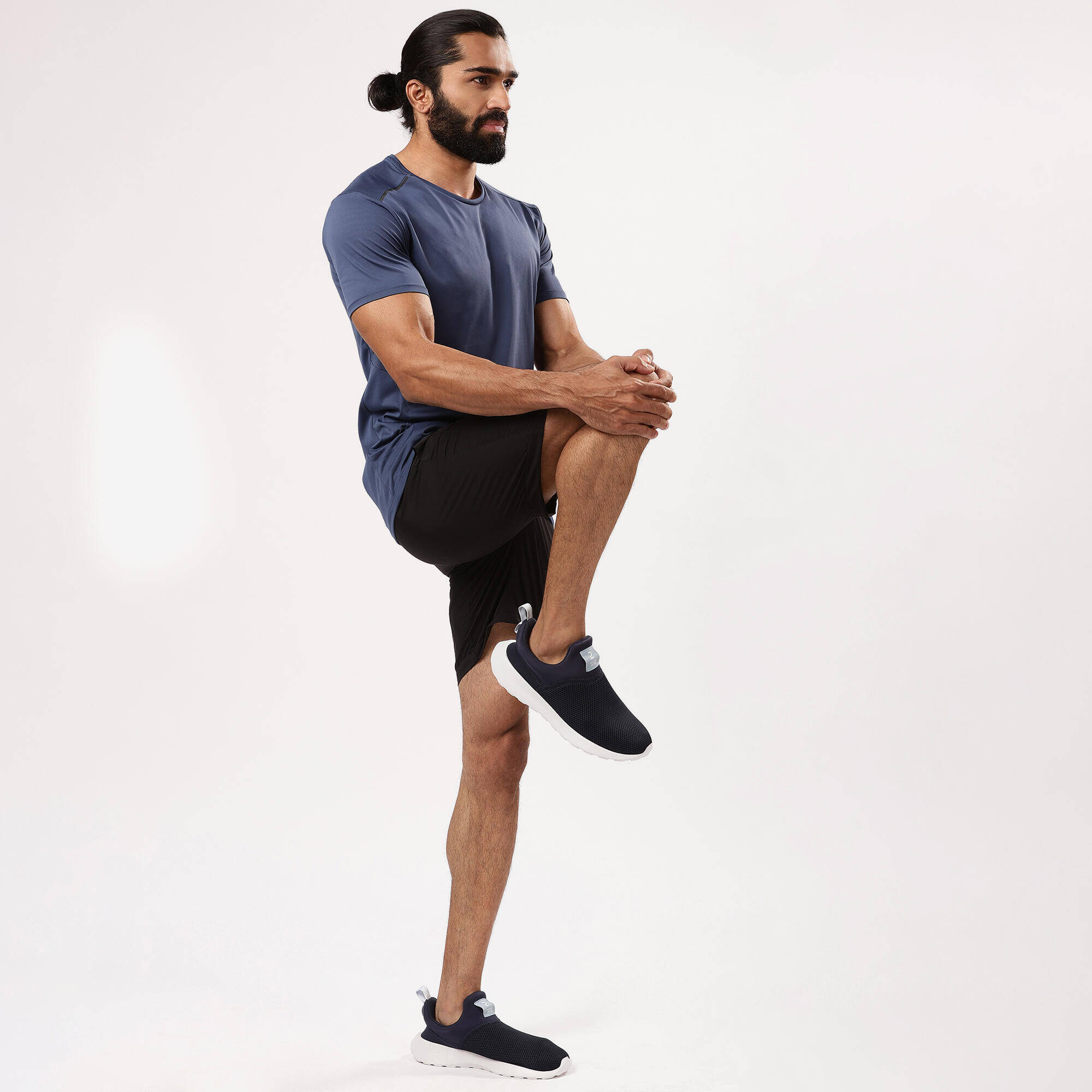 Be Fitted Men's Walking Sneaker Navy -  2