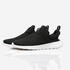 Be Fitted Men Walking Slip On Sneakers - Flexible EVA Sole, Cushioned - Black