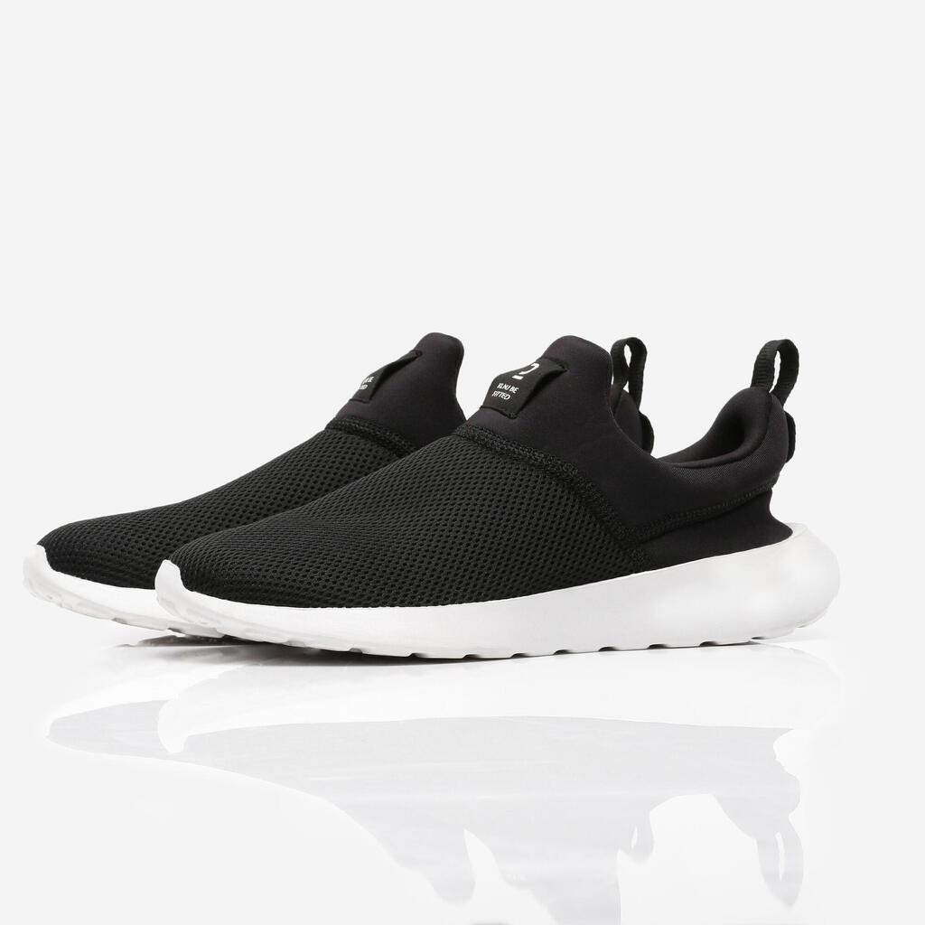 Be Fitted Chaussures de marche pour hommes Noir