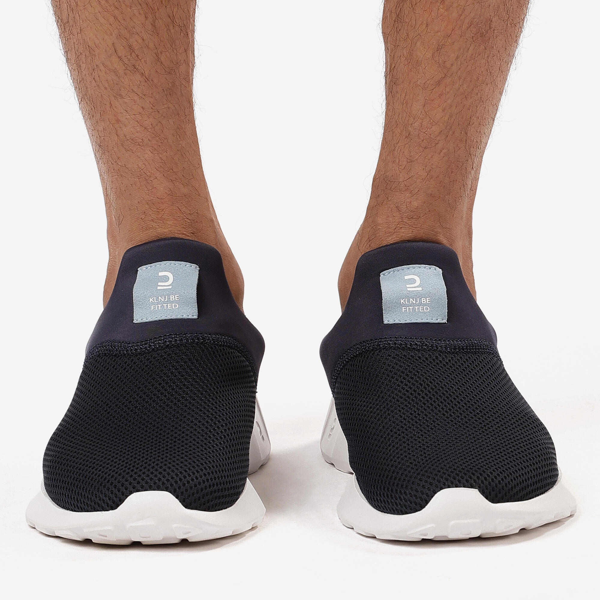 Be Fitted Men's Walking Sneaker Navy