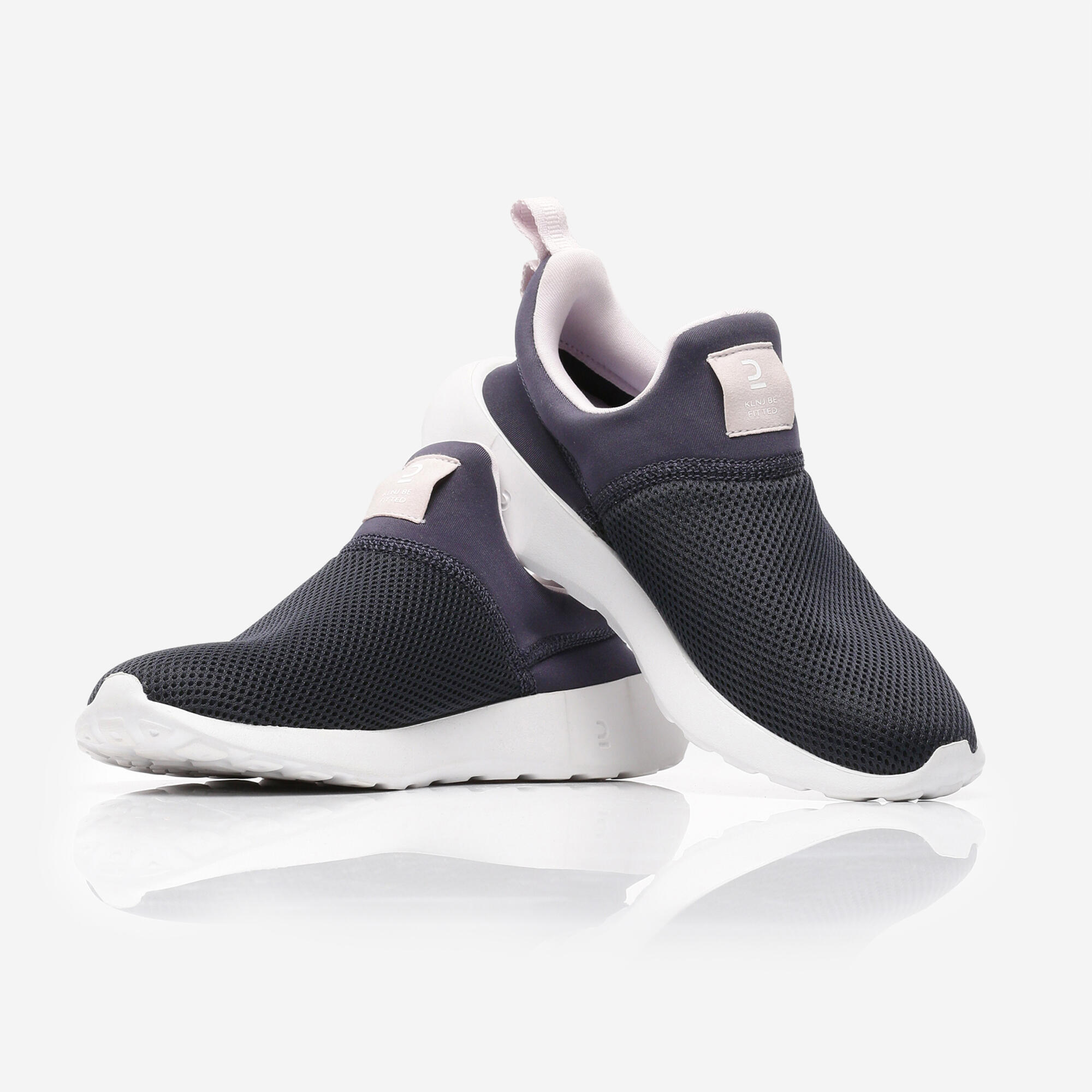 BEFITTD Women Slip-On Cushioned Sneakers - Navy