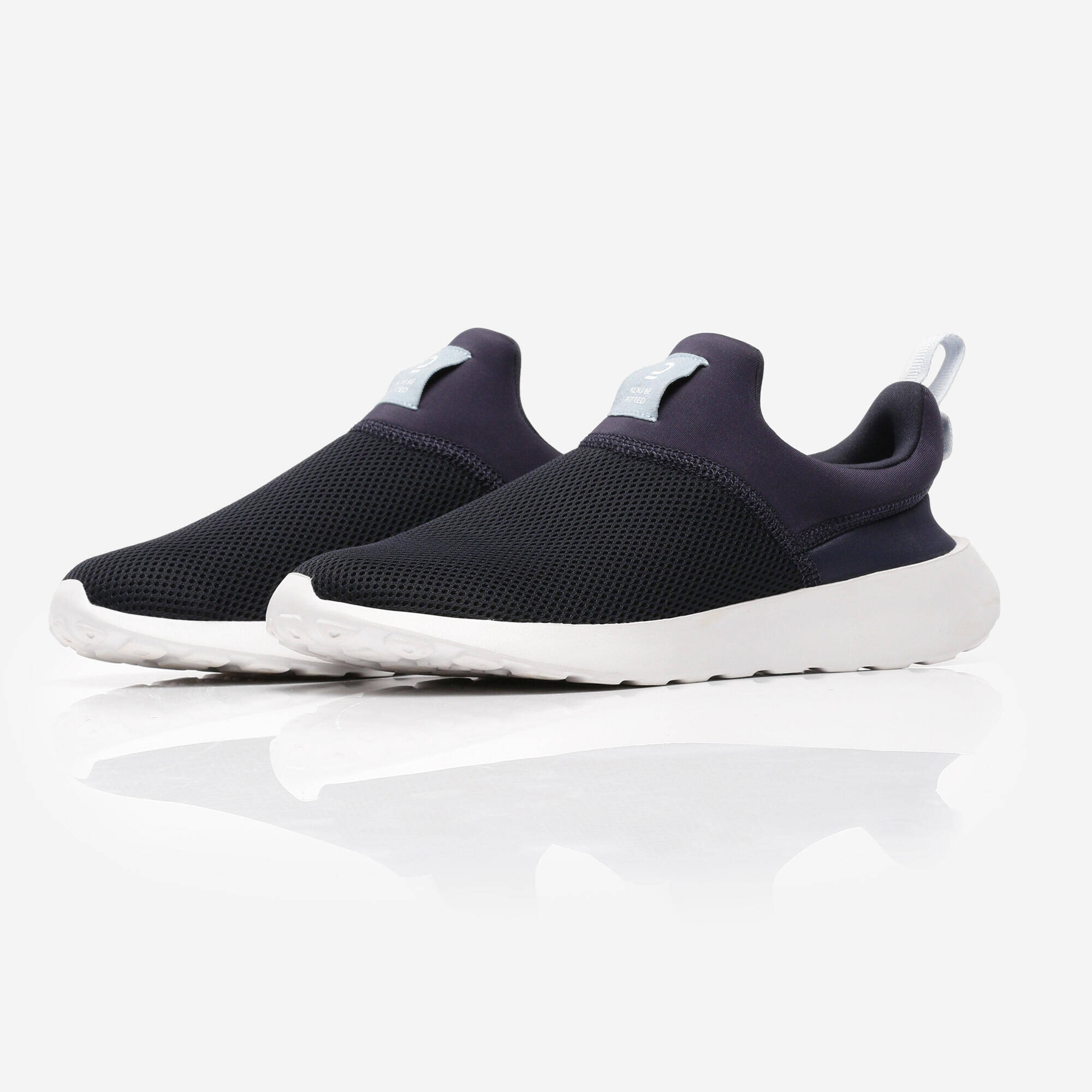 Be Fitted Men's Walking Sneaker Navy -  1