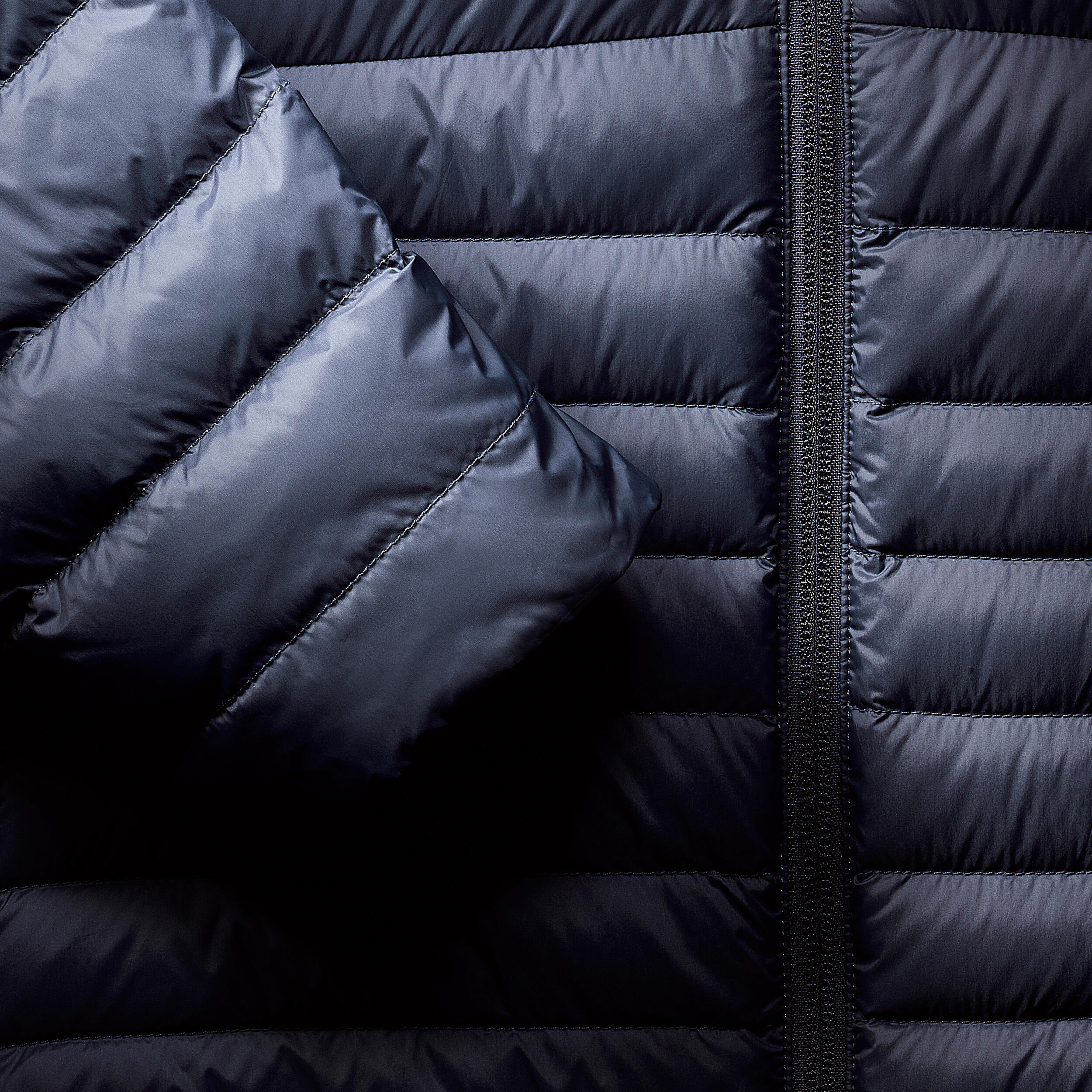 Donsjas met capuchon voor bergtrekking voor heren MT100 -5 °C 8/8