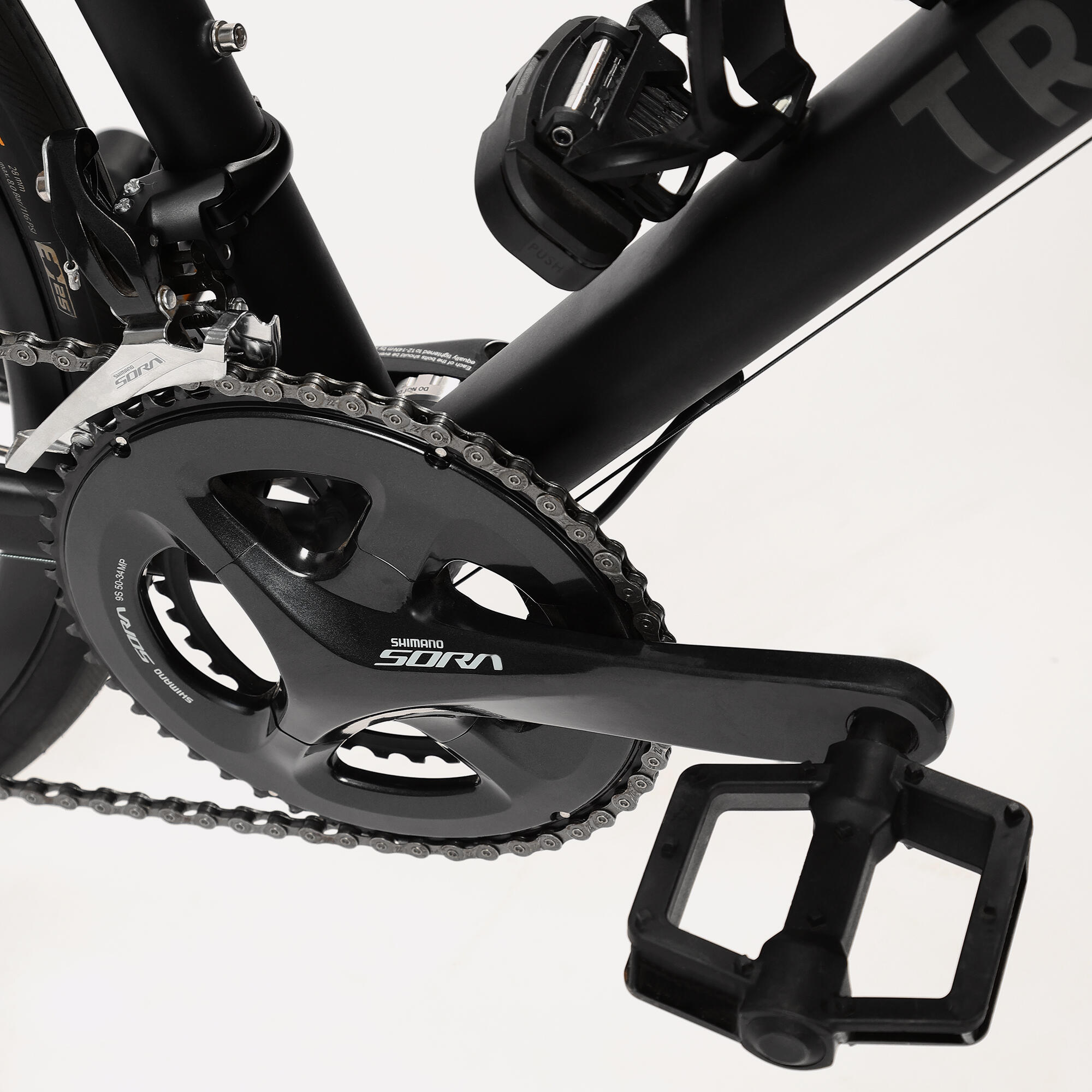 Road Bike Triban RC500 Shimano 2x9, Carbon Fork, Promax Disc, Alu Frame