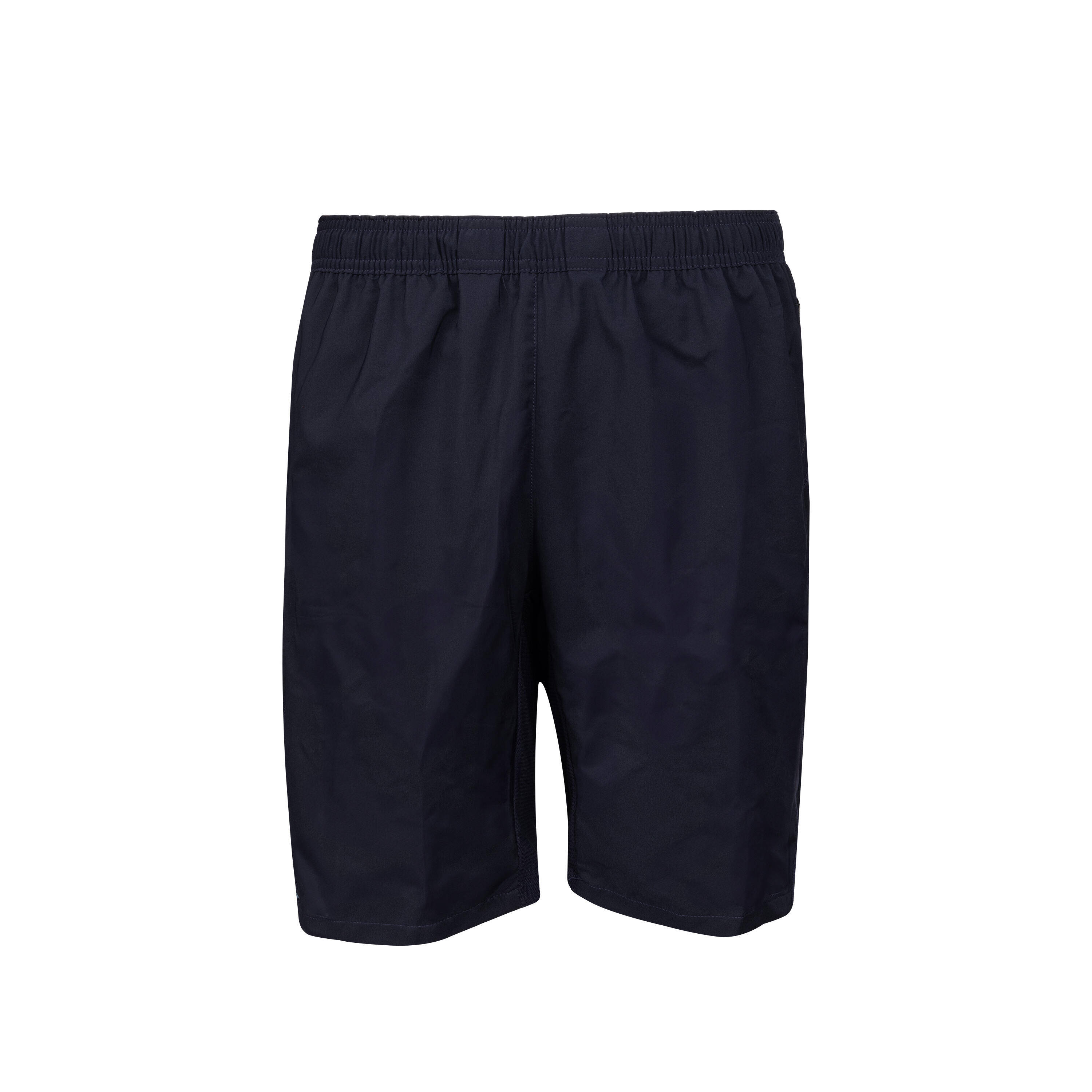 Men Gym Shorts Stretchable, Quick Dry with Zip Pockets - Blue -  3