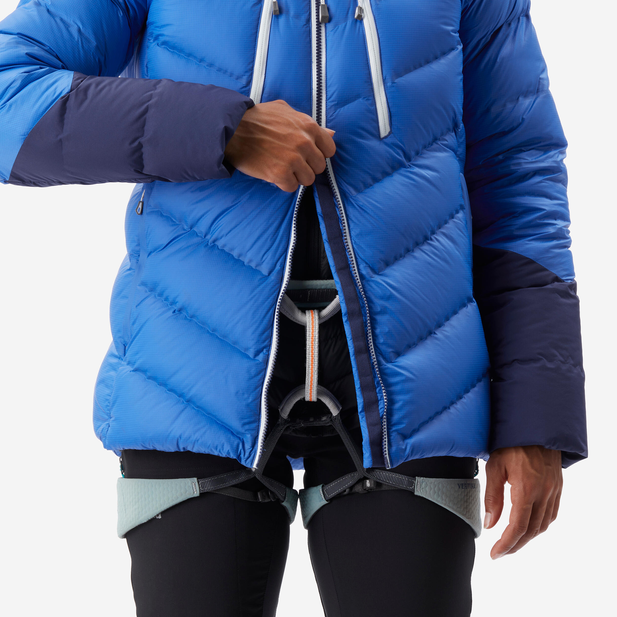 Manteau d’alpinisme en duvet femme – Makalu bleu - SIMOND