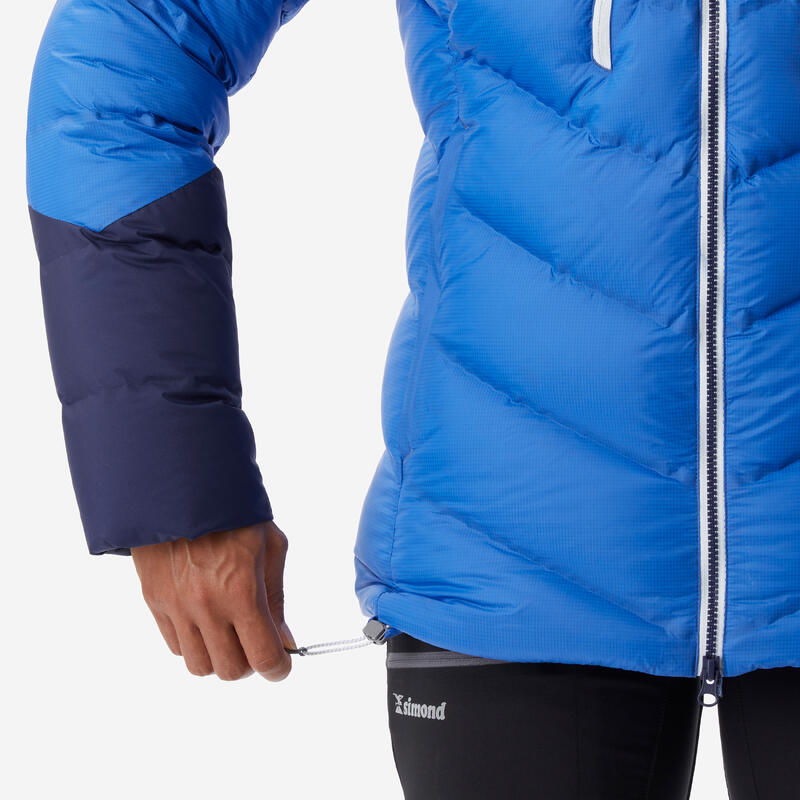 Dámská alpinistická péřová bunda Makalu modrá