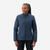 Doudoune de trek synthétique femme, MT50 5°C bleu