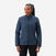 Doudoune de trek synthétique femme, MT50 5°C bleu