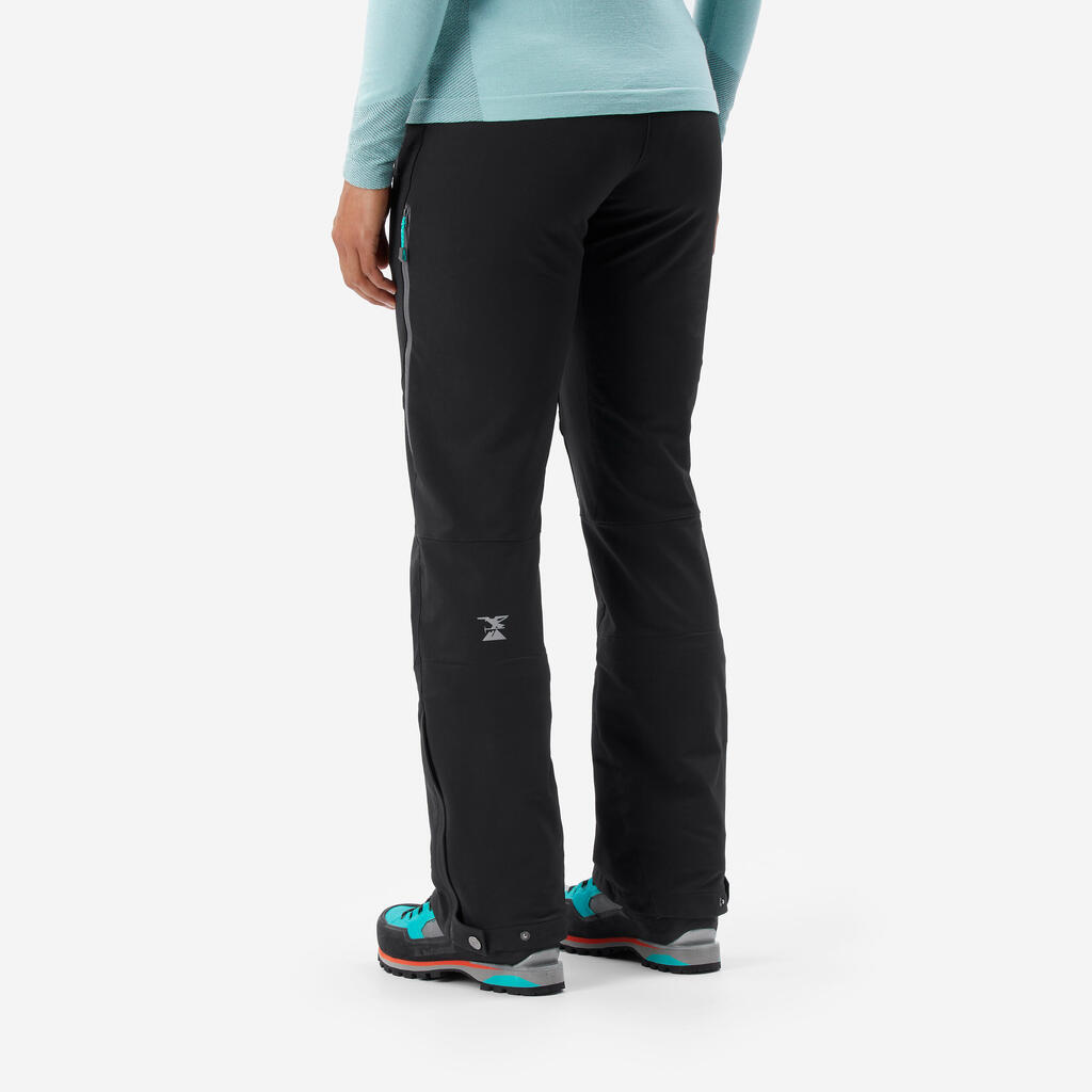 Women's Mountaineering Trousers - Alpinism Black