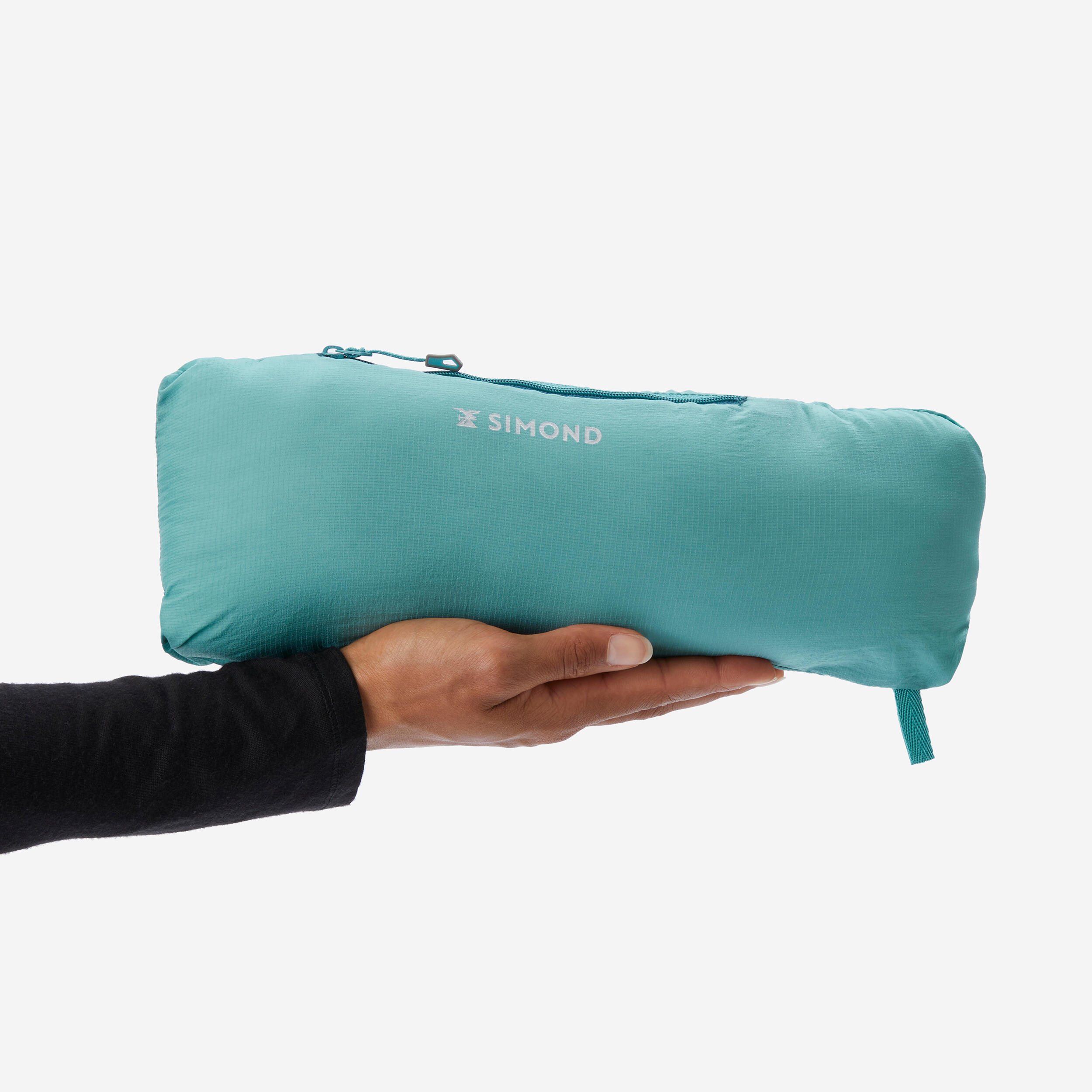 CASACO ACOLCHOADO SINTÉTICO de ALPINISMO MULHER - ALPINISM VERDE ESCURO 5/13